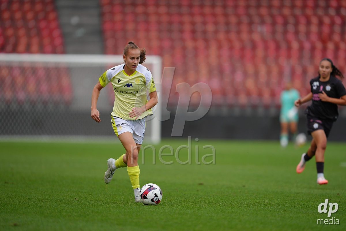 Zurich, Switzerland - September 13: Elea Hagmann of FC Basel 1893 during the AXA Women's Super League match between FC Zurich and FC Basel 1893 at Stadion Letzigrund on September 13, 2026 in Zurich, Switzerland.