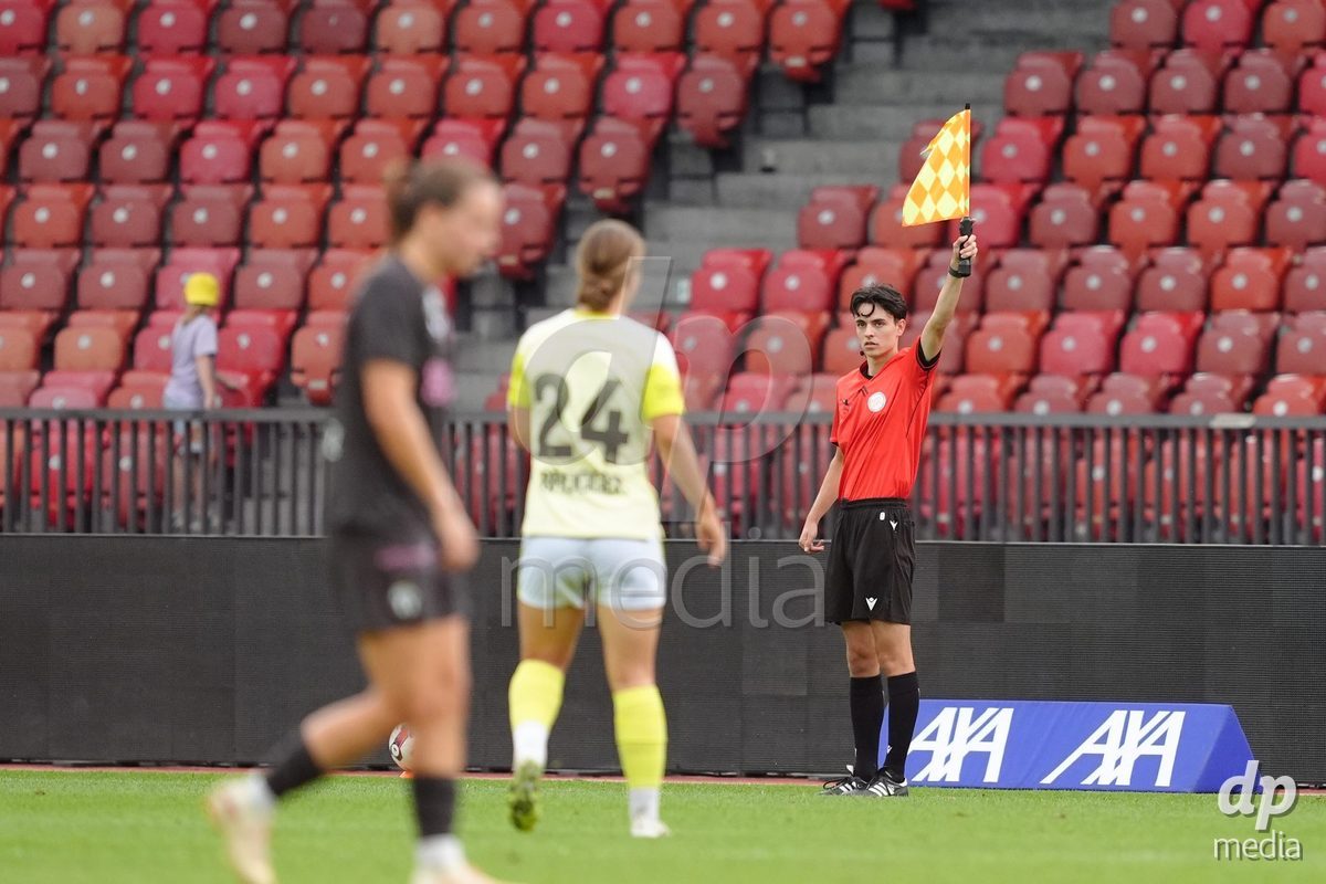 Zurich, Switzerland - September 13: Assistant Referee 2 Nico Rechsteiner during the AXA Women's Super League match between FC Zurich and FC Basel 1893 at Stadion Letzigrund on September 13, 2026 in Zurich, Switzerland.