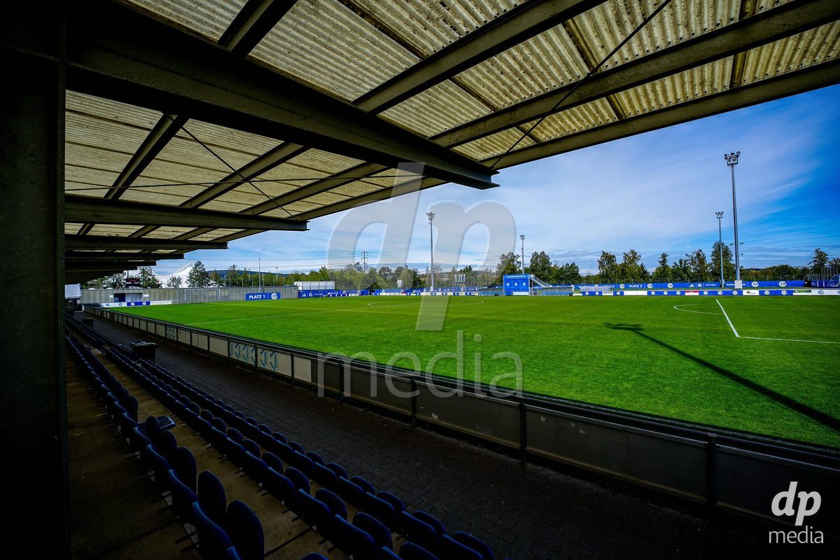 NIEDERHASLI, SWITZERLAND - September 13: General view of GC Campus prior to the AXA Women's Super League match between GC Frauenfussball and FC Luzern at GC Campus on September 13, 2026 in Niederhasli, Switzerland.