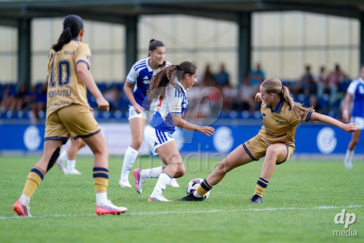 NIEDERHASLI, SWITZERLAND - September 13:Ilaria Maddaloni of GC Frauenfussball in action during the AXA Women's Super League match between GC Frauenfussball and FC Luzern at GC Campus on September 13, 2026 in Niederhasli, Switzerland.