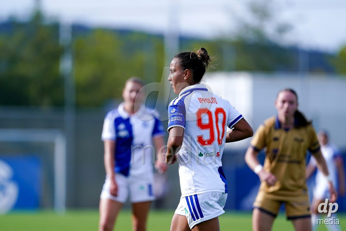 NIEDERHASLI, SWITZERLAND - September 13: Dalila Belen Ippolito of GC Frauenfussball during the AXA Women's Super League match between GC Frauenfussball and FC Luzern at GC Campus on September 13, 2026 in Niederhasli, Switzerland.