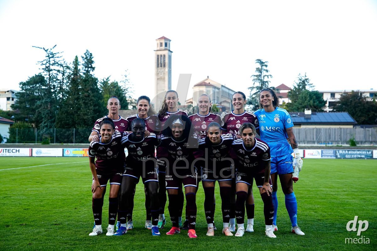 GENEVA, SWITZERLAND - SEPTEMBER 18: Servette FC Chenois Feminin 11 photo during the AXA Women's Super League match between Servette FC Chenois Feminin and FC Zurich at Stade de Trois-Chene on September 18, 2026 in Geneva, Switzerland.