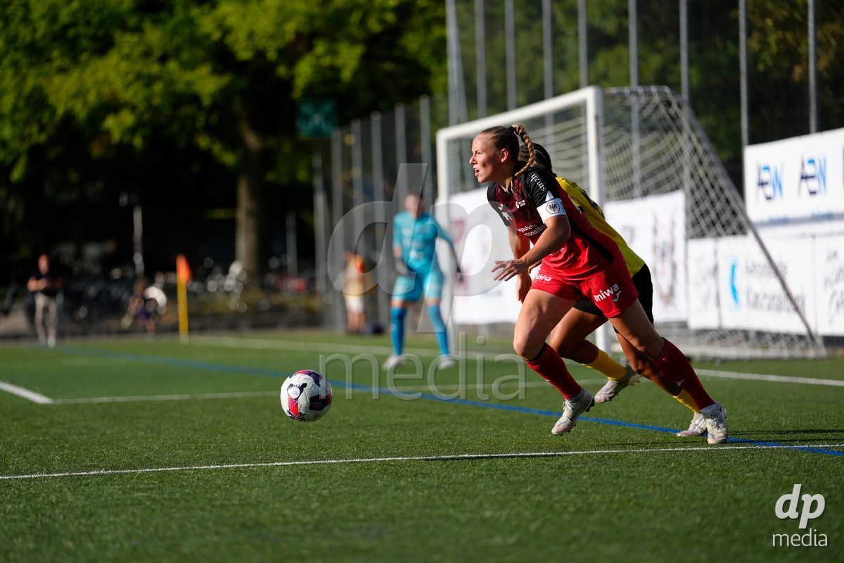 AARAU, SWITZERLAND - SEPTEMBER 19: Michelle Stierli of FC Aarau Frauen during the AXA Women's Super League match between FC Aarau Frauen and BSC YB Frauen at Sportanlage Schachen on September 19, 2026 in Aarau, Switzerland.
