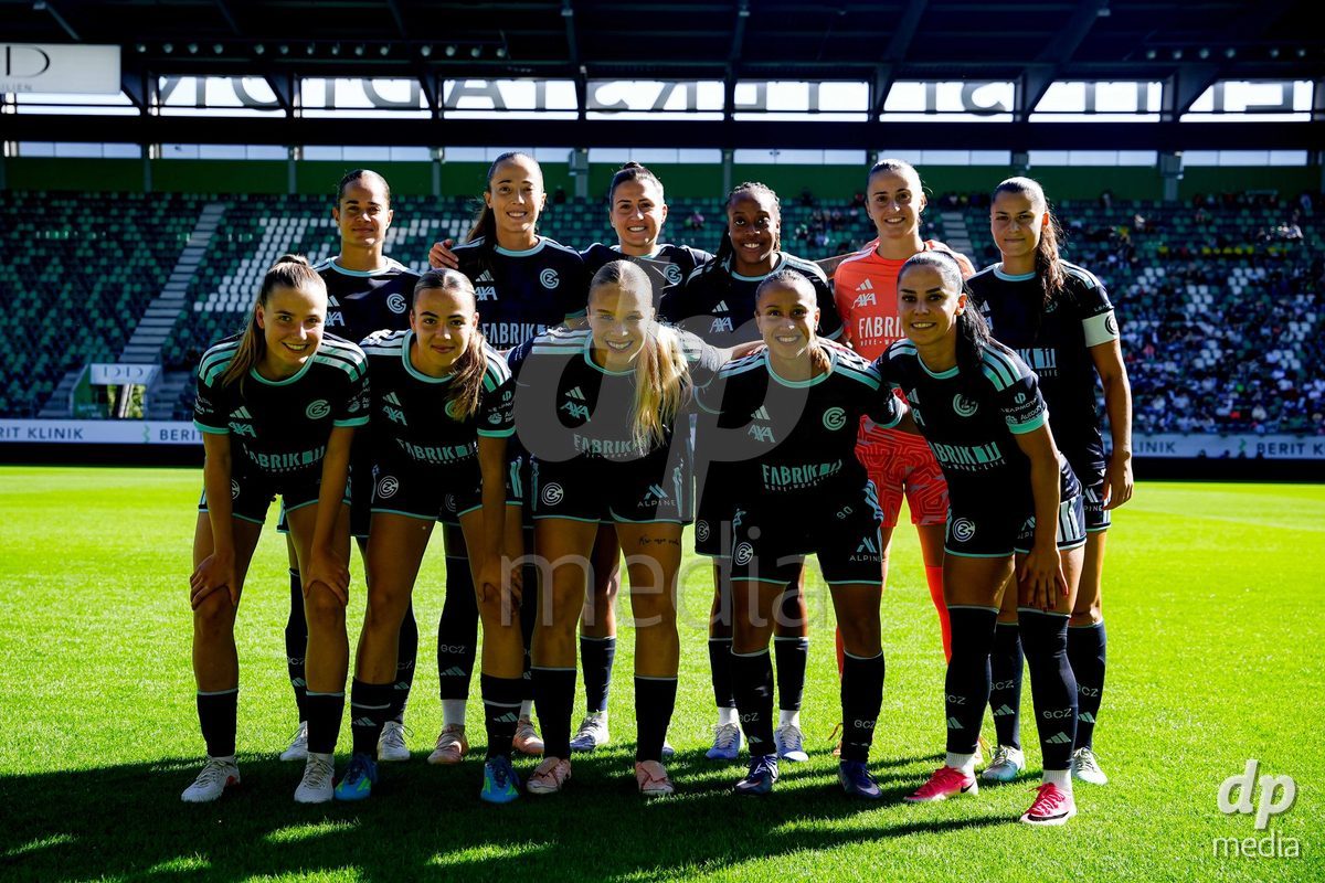 ST. GALLEN, SWITZERLAND - SEPTEMBER 19: GC Frauenfussball 11 photo during the AXA Women's Super League match between FC St. Gallen 1879 and GC Frauenfussball at Berit Sitterstadion on September 19, 2026 in St. Gallen, Switzerland.