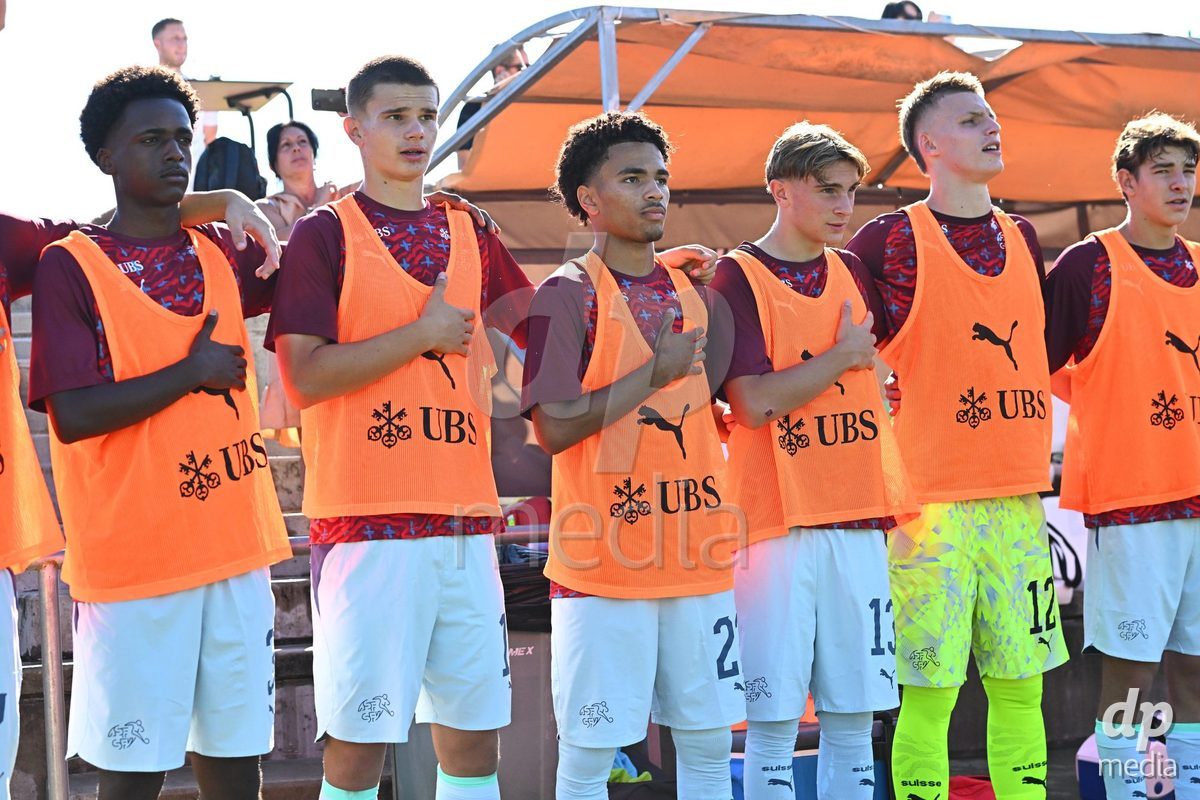 OLIVA NOVA, SPAIN - SEPTEMBER 23: the International Friendly match between Switzerland U17 and Wales U17 at Oliva Nova Sports Center on September 23, 2026 in Oliva Nova, Spain.