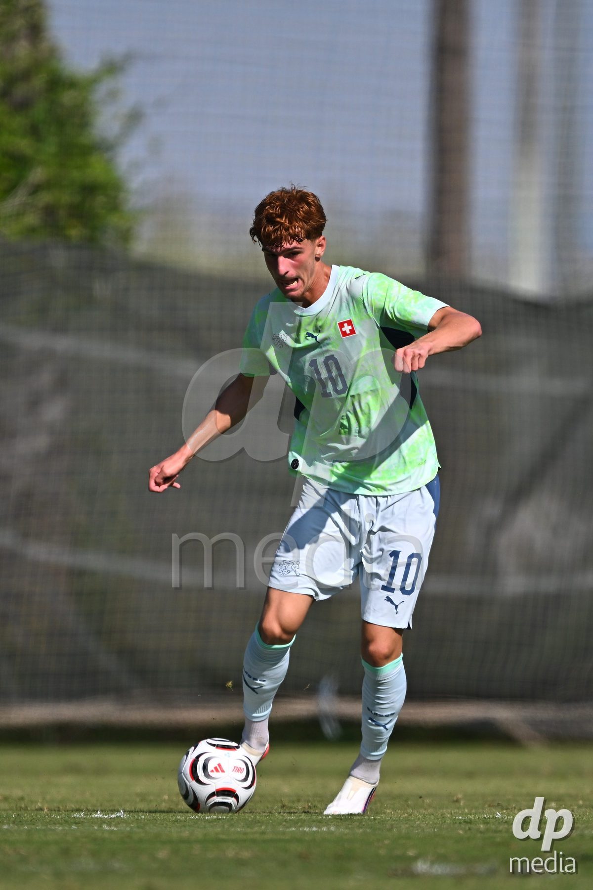 OLIVA NOVA, SPAIN - SEPTEMBER 23: Kele, Eron of Switzerland during the International Friendly match between Switzerland U17 and Wales U17 at Oliva Nova Sports Center on September 23, 2026 in Oliva Nova, Spain.
