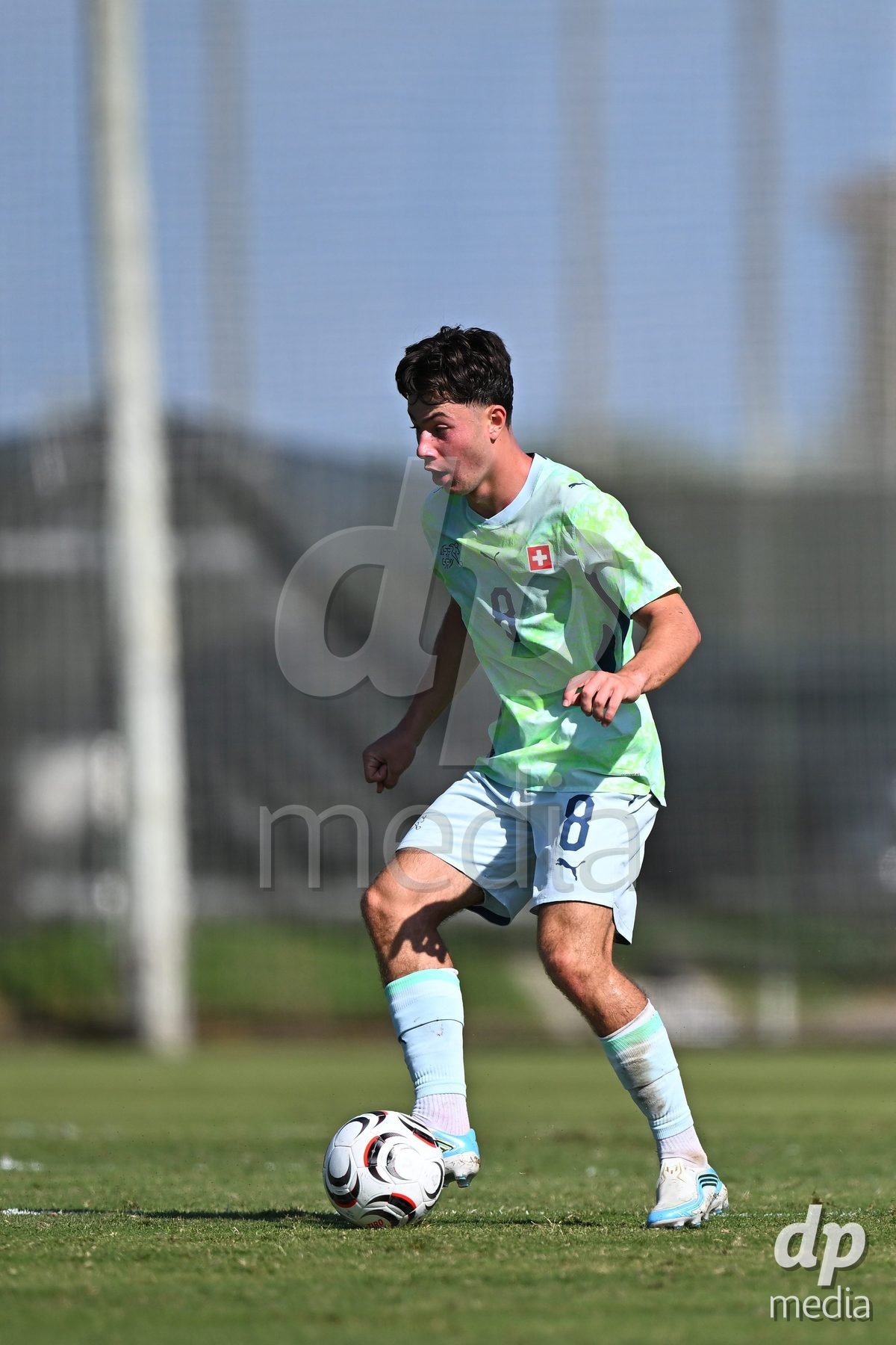 OLIVA NOVA, SPAIN - SEPTEMBER 23: Cottiati, Maceo of Switzerland during the International Friendly match between Switzerland U17 and Wales U17 at Oliva Nova Sports Center on September 23, 2026 in Oliva Nova, Spain.