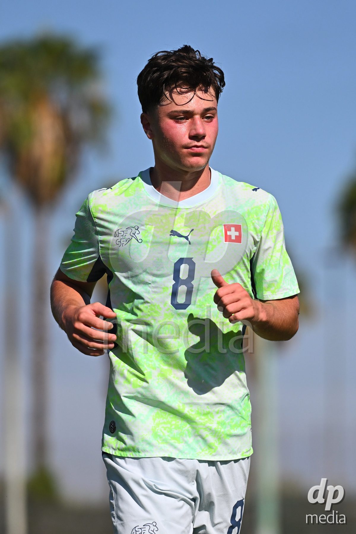 OLIVA NOVA, SPAIN - SEPTEMBER 23: Cottiati, Maceo of Switzerland during the International Friendly match between Switzerland U17 and Wales U17 at Oliva Nova Sports Center on September 23, 2026 in Oliva Nova, Spain.