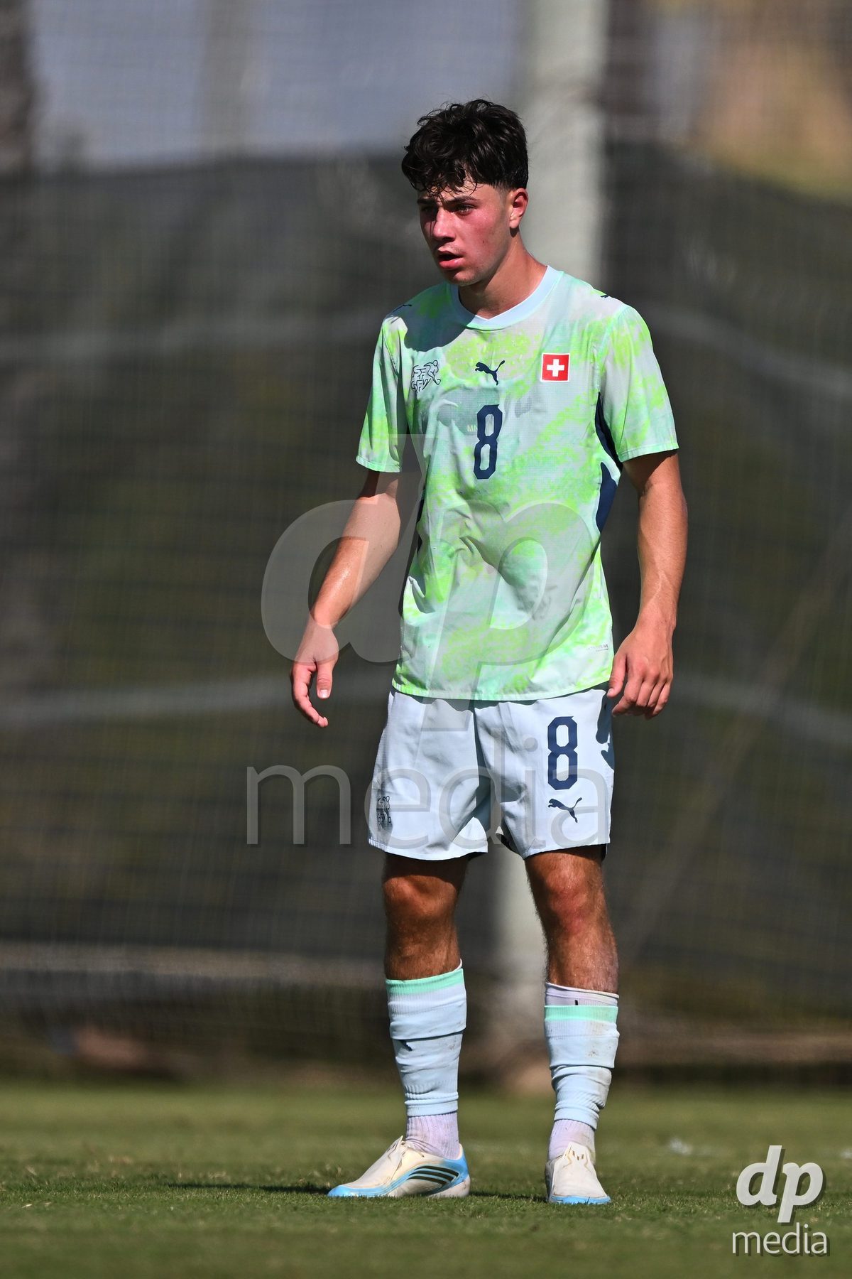 OLIVA NOVA, SPAIN - SEPTEMBER 23: Cottiati, Maceo of Switzerland during the International Friendly match between Switzerland U17 and Wales U17 at Oliva Nova Sports Center on September 23, 2026 in Oliva Nova, Spain.