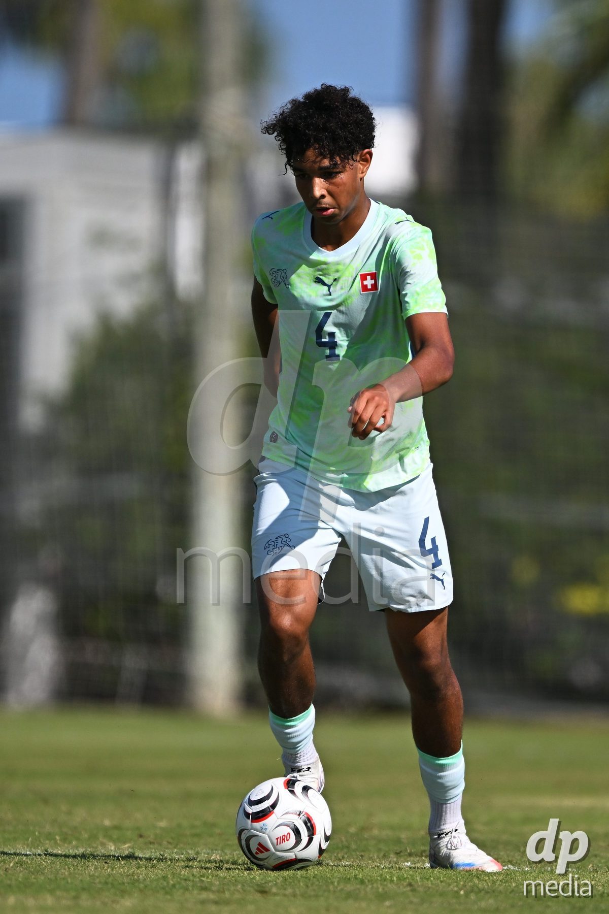 OLIVA NOVA, SPAIN - SEPTEMBER 23: Onwuzulike, Ifeanyichukwu of Switzerland during the International Friendly match between Switzerland U17 and Wales U17 at Oliva Nova Sports Center on September 23, 2026 in Oliva Nova, Spain.