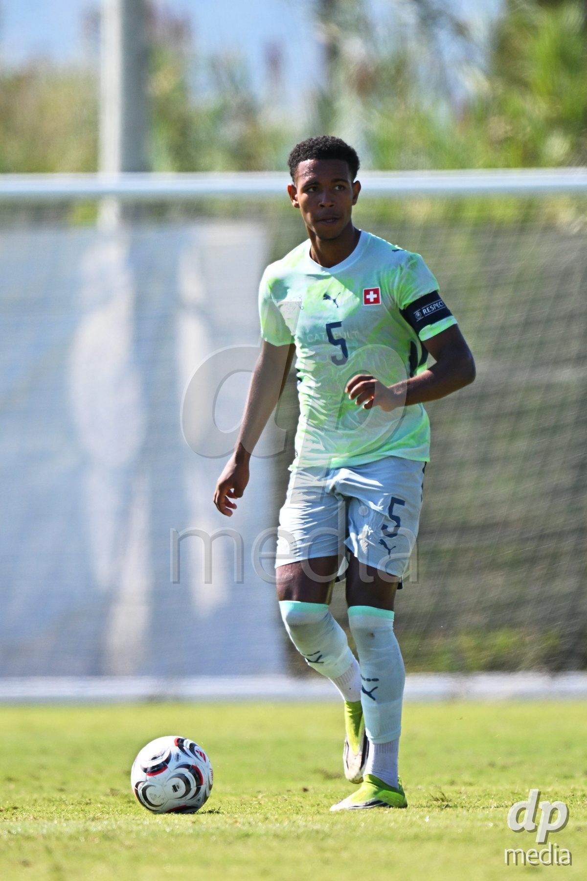 OLIVA NOVA, SPAIN - SEPTEMBER 23: Kakor, Noah of Switzerland during the International Friendly match between Switzerland U17 and Wales U17 at Oliva Nova Sports Center on September 23, 2026 in Oliva Nova, Spain.