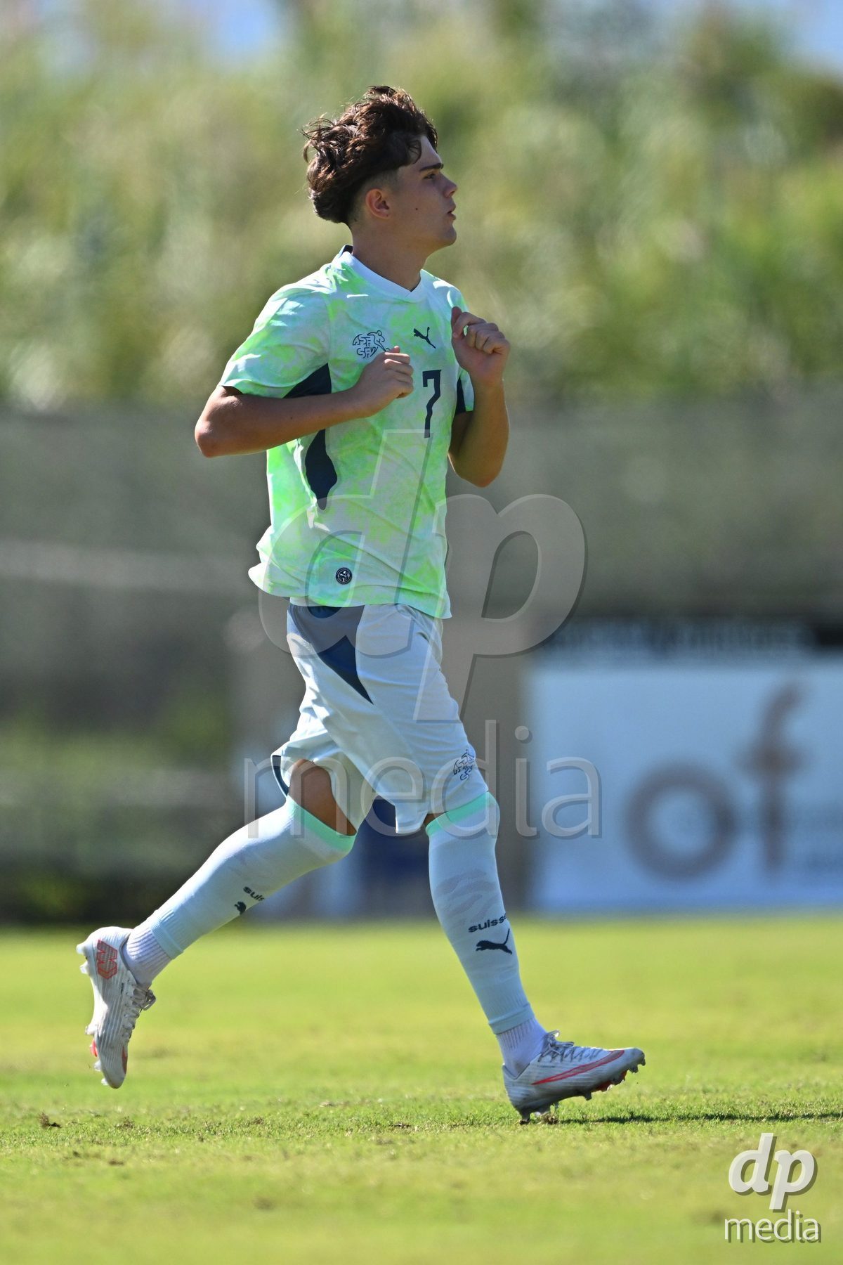 OLIVA NOVA, SPAIN - SEPTEMBER 23: Tiraboschi, Ian of Switzerland during the International Friendly match between Switzerland U17 and Wales U17 at Oliva Nova Sports Center on September 23, 2026 in Oliva Nova, Spain.