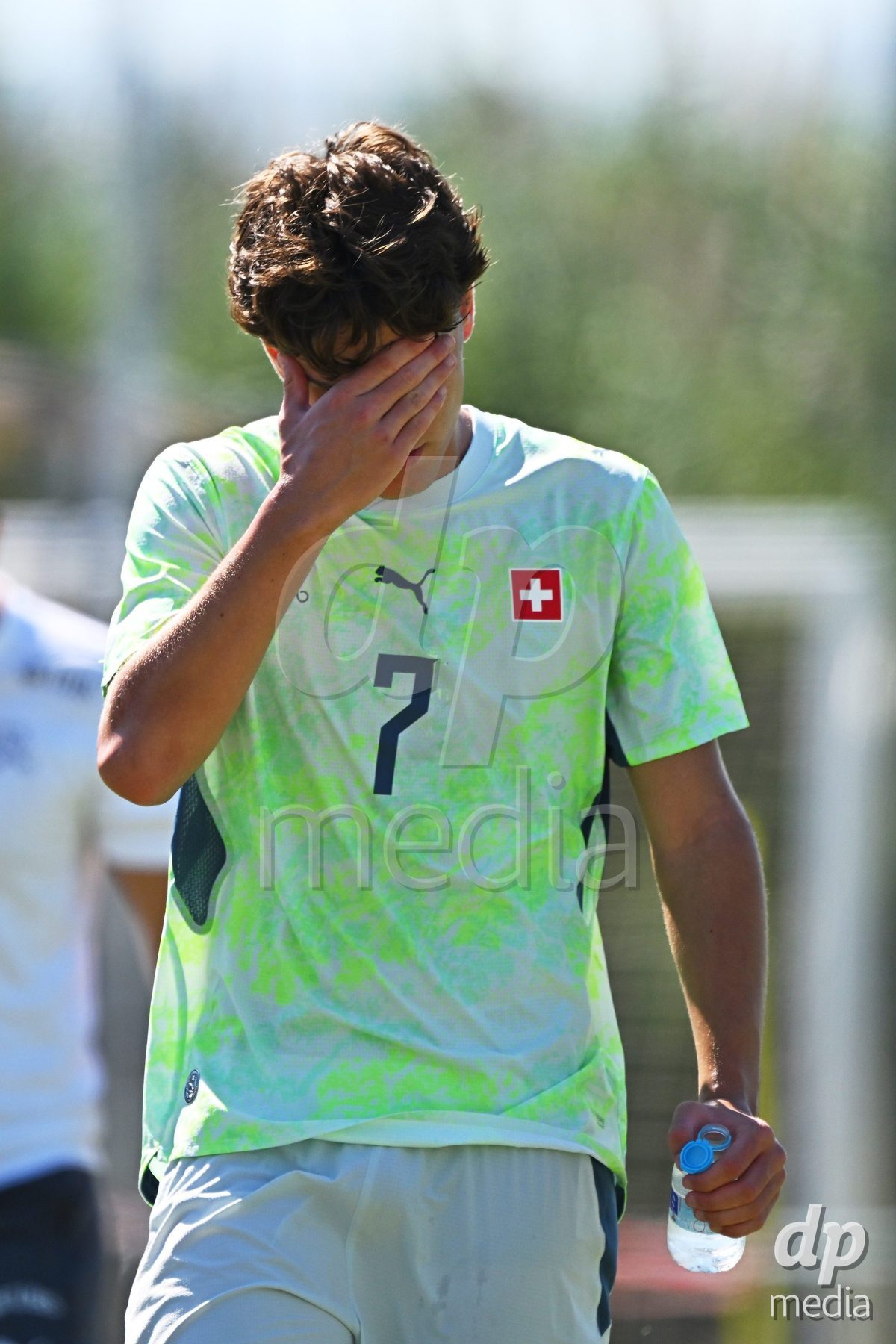 OLIVA NOVA, SPAIN - SEPTEMBER 23: Tiraboschi, Ian of Switzerland during the International Friendly match between Switzerland U17 and Wales U17 at Oliva Nova Sports Center on September 23, 2026 in Oliva Nova, Spain.