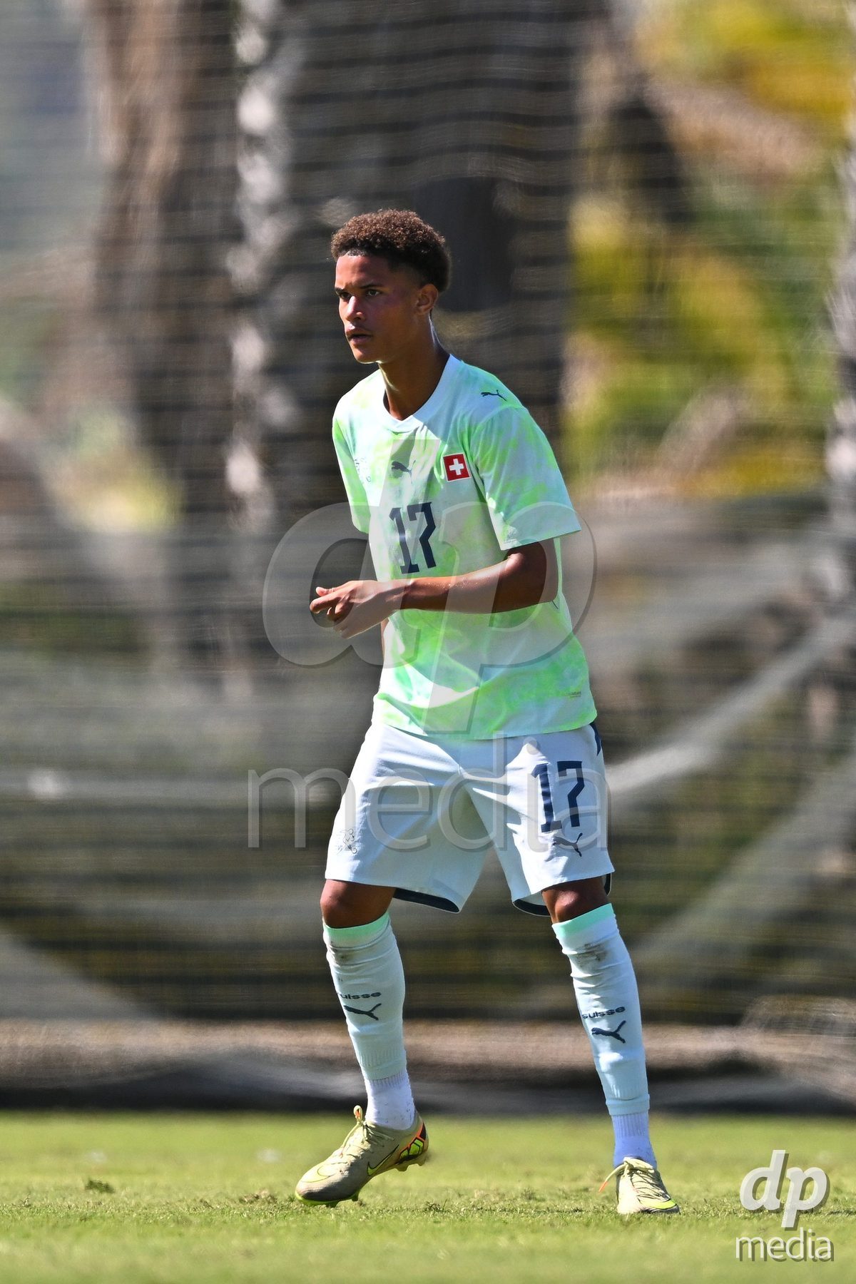 OLIVA NOVA, SPAIN - SEPTEMBER 23: Kurt, Kyle of Switzerland during the International Friendly match between Switzerland U17 and Wales U17 at Oliva Nova Sports Center on September 23, 2026 in Oliva Nova, Spain.