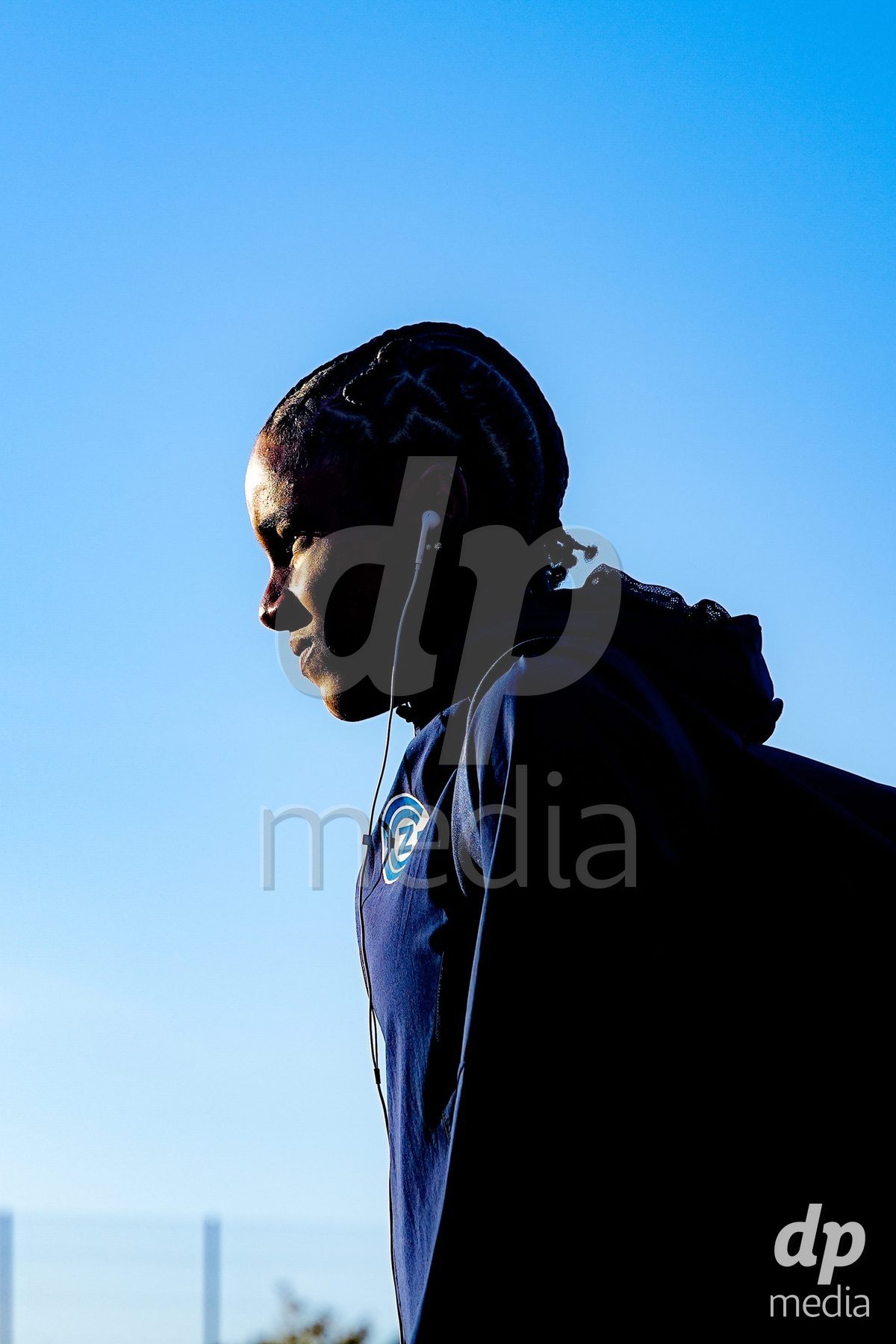 WÄDENSWIL, SWITZERLAND - SEPTEMBER 25: Sury Lamontana of GC Frauenfussball arrival during the AXA Women's Cup match between FC Wädenswil 1 and GC Frauenfussball at Sportplatz Beichlen on September 25, 2026 in Wädenswil.