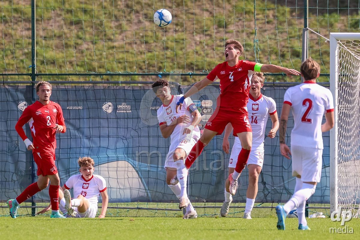 DUNAJSKA LUZNA, SLOVAKIA - SEPTEMBER 25:   Erblin Sadikaj the International Friendly football match between Switzerland U19 and Poland U19 on September 25, 2026 in Dunajska Luzna, Slovakia.