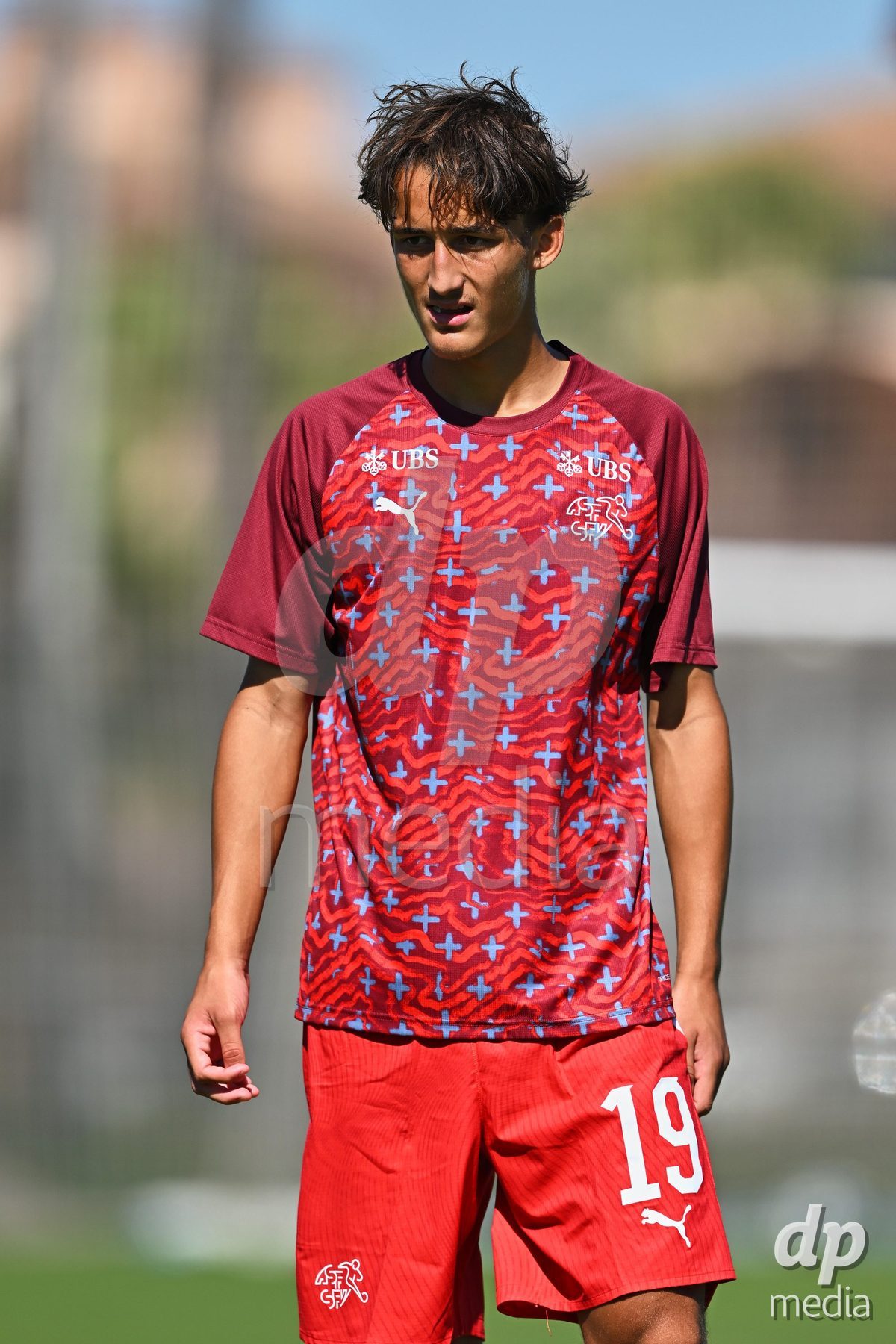 OLIVA NOVA, SPAIN - SEPTEMBER 25: Eron Dreshaj of Switzerland during the International Friendly match between Northern Ireland U17 and Switzerland U17 at Oliva Nova Sports Center on September 25, 2026 in Oliva Nova, Spain.