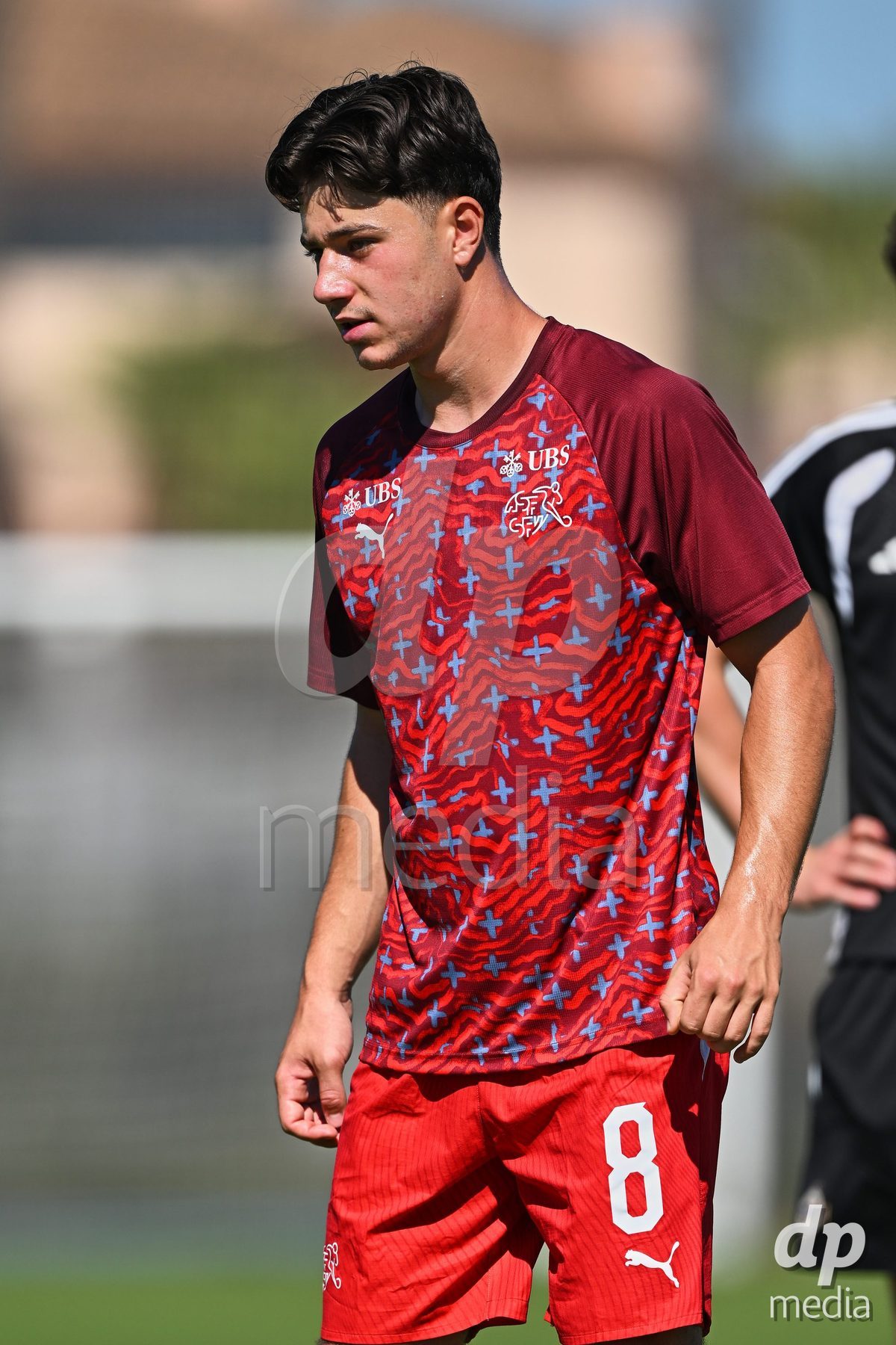 OLIVA NOVA, SPAIN - SEPTEMBER 25: Maceo Cottiati of Switzerland during the International Friendly match between Northern Ireland U17 and Switzerland U17 at Oliva Nova Sports Center on September 25, 2026 in Oliva Nova, Spain.