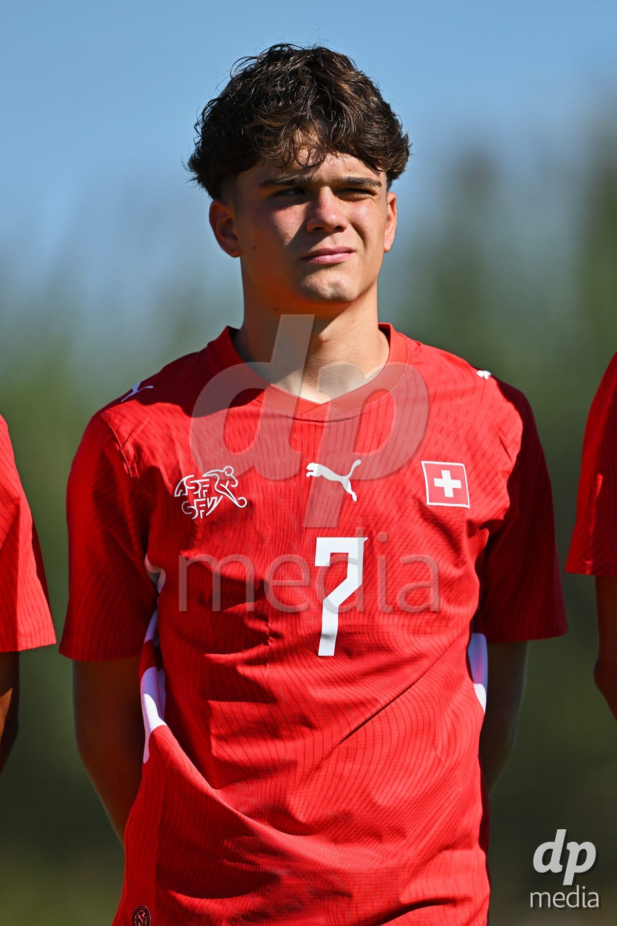 OLIVA NOVA, SPAIN - SEPTEMBER 25: Ian Tiraboschi of Switzerland during the International Friendly match between Northern Ireland U17 and Switzerland U17 at Oliva Nova Sports Center on September 25, 2026 in Oliva Nova, Spain.
