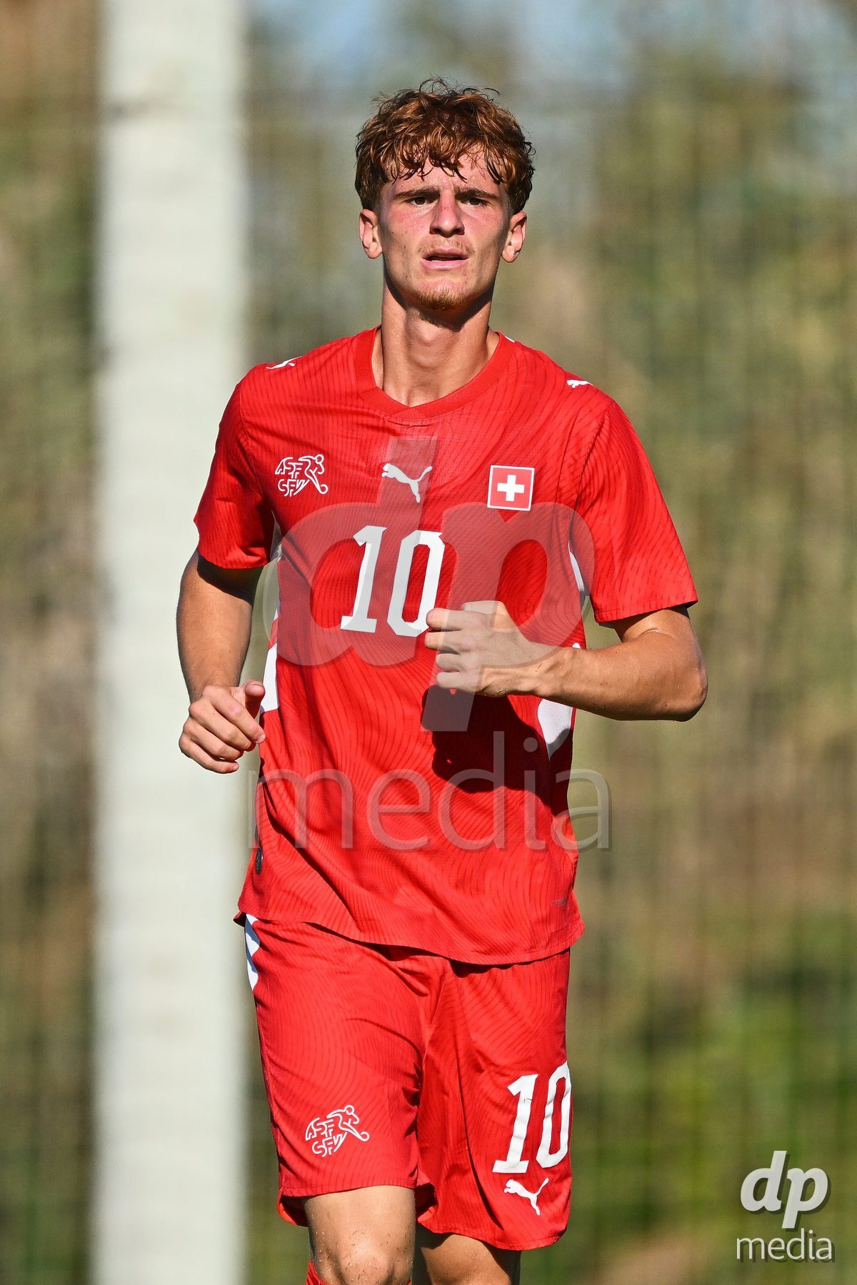 OLIVA NOVA, SPAIN - SEPTEMBER 25: Eron Kele of Switzerland during the International Friendly match between Northern Ireland U17 and Switzerland U17 at Oliva Nova Sports Center on September 25, 2026 in Oliva Nova, Spain.