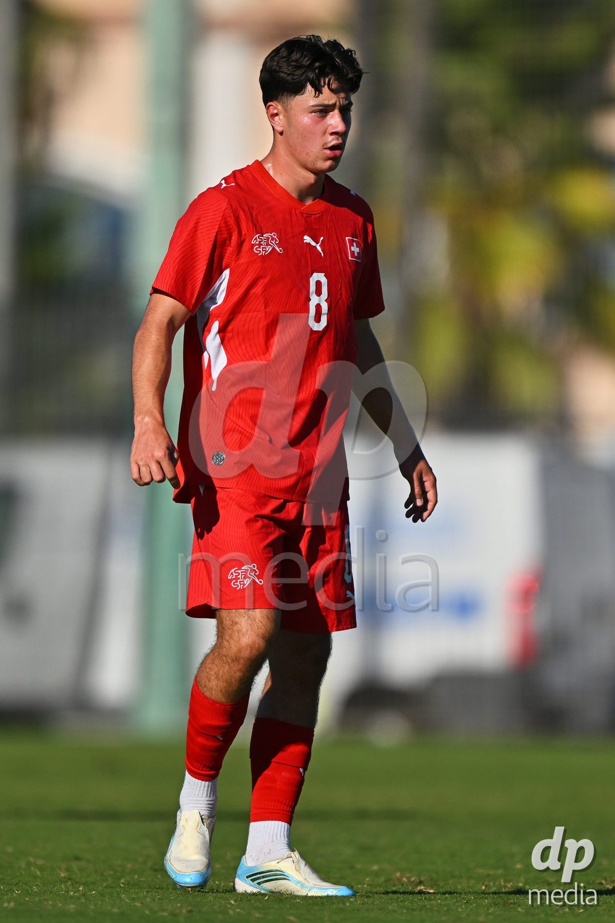 OLIVA NOVA, SPAIN - SEPTEMBER 25: Maceo Cottiati of Switzerland during the International Friendly match between Northern Ireland U17 and Switzerland U17 at Oliva Nova Sports Center on September 25, 2026 in Oliva Nova, Spain.