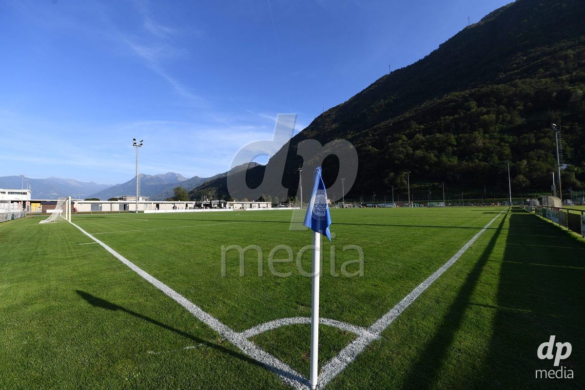 MAGADINO, SWITZERLAND - SEPTEMBER 26: General views of the stadium prior the AXA Women's Cup match between AS Gambarogno and Servette FC Chenois Feminin at Centro Sportivo on September 26, 2026 in Magadino.
