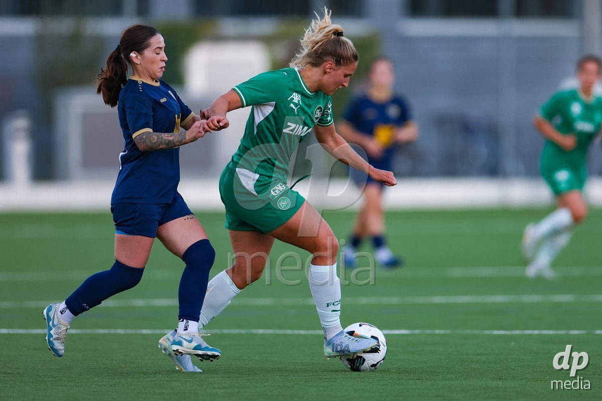 SCHLIEREN, SWITZERLAND - SEPTEMBER 26: Sina Cavelti of FC St.Gallen 1879 during the AXA Women's Cup match between FC Schlieren and FC St. Gallen at Zelgli on September 26, 2026 in Schlieren, Switzerland.