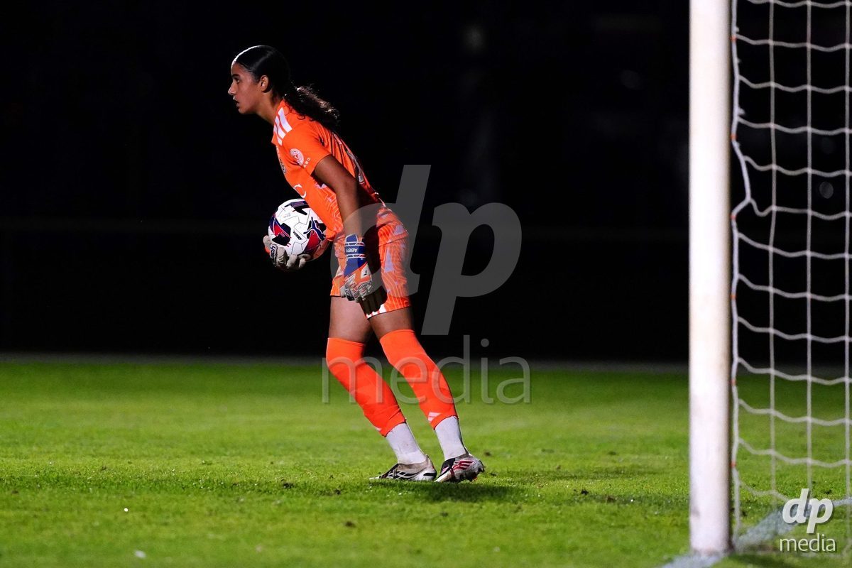 MAGADINO, SWITZERLAND - SEPTEMBER 26: Abby Blanco of the Servette FC in action during the AXA Women's Cup match between AS Gambarogno and Servette FC Chenois Feminin at Centro Sportivo on September 26, 2026 in Magadino.