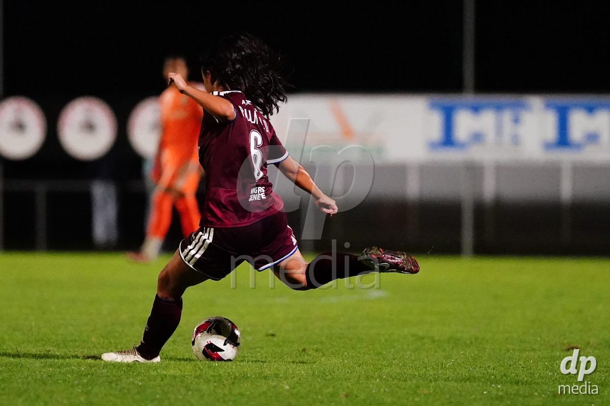 MAGADINO, SWITZERLAND - SEPTEMBER 26: Dia Paola Hernandez of the Servette FC in action during the AXA Women's Cup match between AS Gambarogno and Servette FC Chenois Feminin at Centro Sportivo on September 26, 2026 in Magadino.
