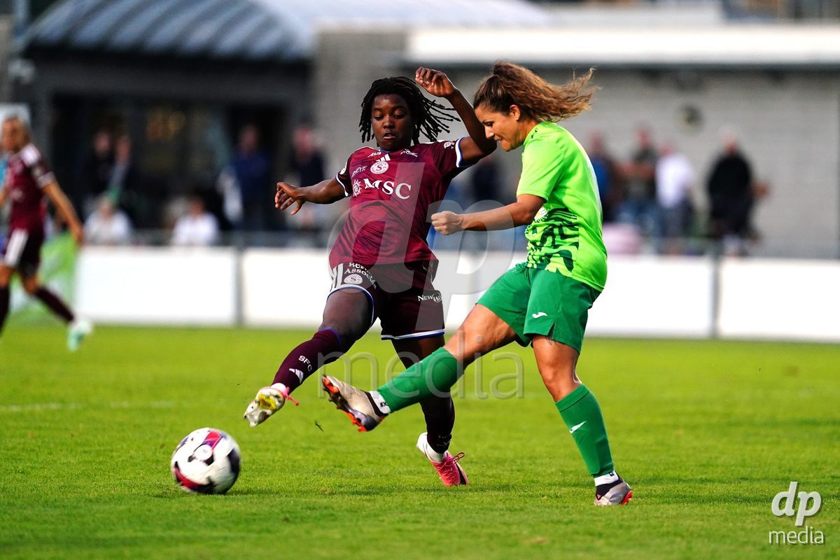 MAGADINO, SWITZERLAND - SEPTEMBER 26:  Nein Garance of Servette FC in action during the AXA Women's Cup match between AS Gambarogno and Servette FC Chenois Feminin at Centro Sportivo on September 26, 2026 in Magadino.