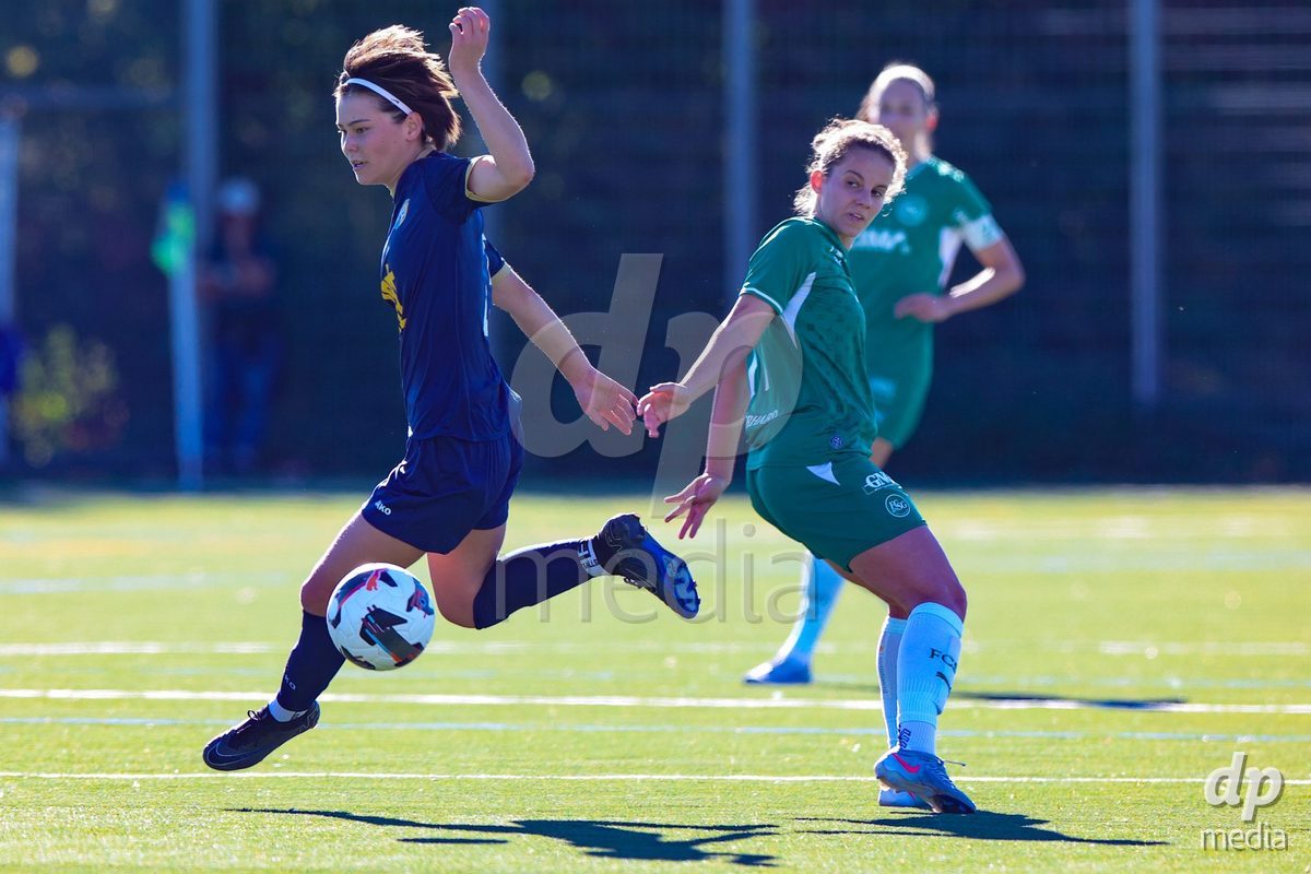 SCHLIEREN, SWITZERLAND - SEPTEMBER 26: Anna Matsushita of FC Schlieren during the AXA Women's Cup match between FC Schlieren and FC St. Gallen at Zelgli on September 26, 2026 in Schlieren, Switzerland.