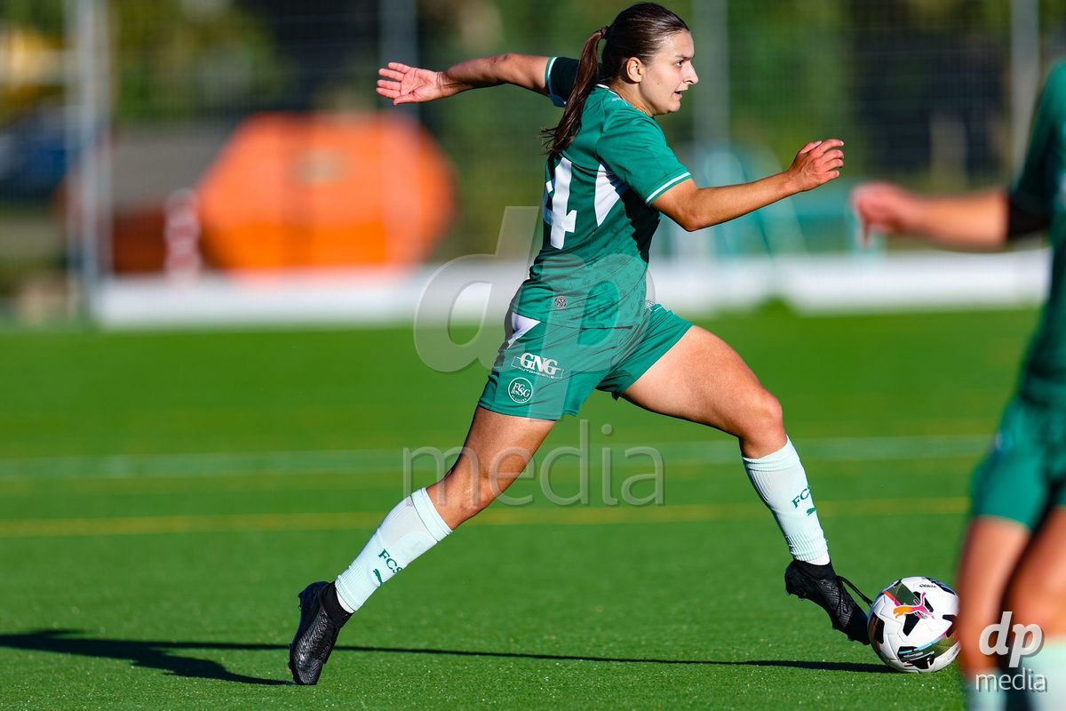 SCHLIEREN, SWITZERLAND - SEPTEMBER 26: Johanna Thüer of FC St.Gallen 1879 during the AXA Women's Cup match between FC Schlieren and FC St. Gallen at Zelgli on September 26, 2026 in Schlieren, Switzerland.
