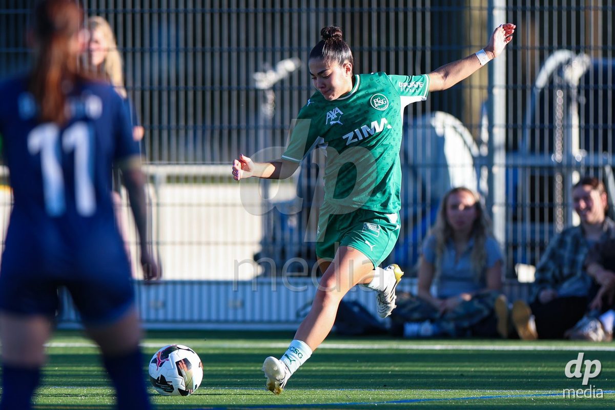 SCHLIEREN, SWITZERLAND - SEPTEMBER 26: Alessandra de Freitas of FC St.Gallen 1879 during the AXA Women's Cup match between FC Schlieren and FC St. Gallen at Zelgli on September 26, 2026 in Schlieren, Switzerland.