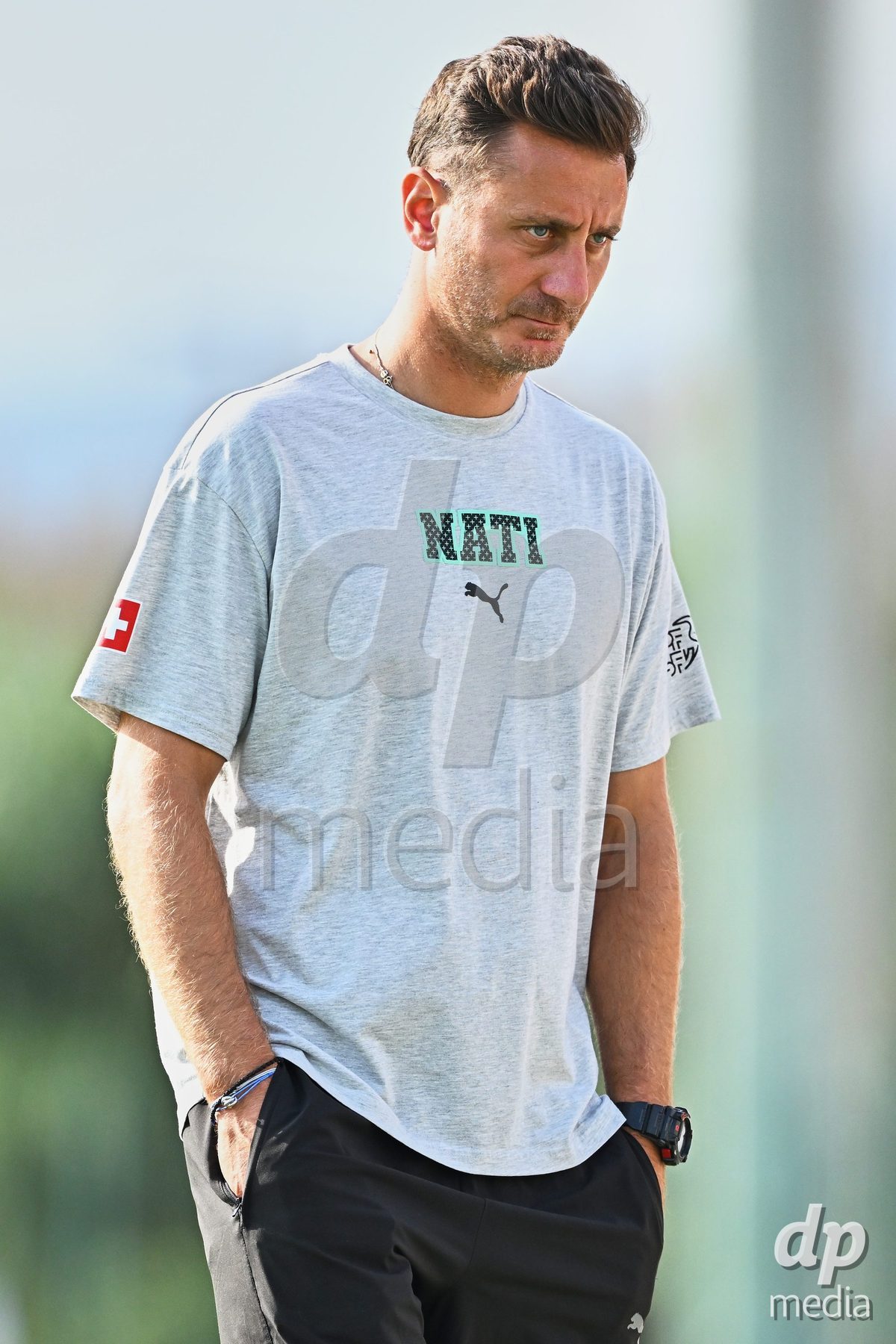 OLIVA NOVA, SPAIN - SEPTEMBER 28: Ilija Borenovic, Head Coach of Switzerland during the International Friendly match between Switzerland U17 and Sweden U17 at Oliva Nova Sports Center on September 28, 2026 in Oliva Nova, Spain.
