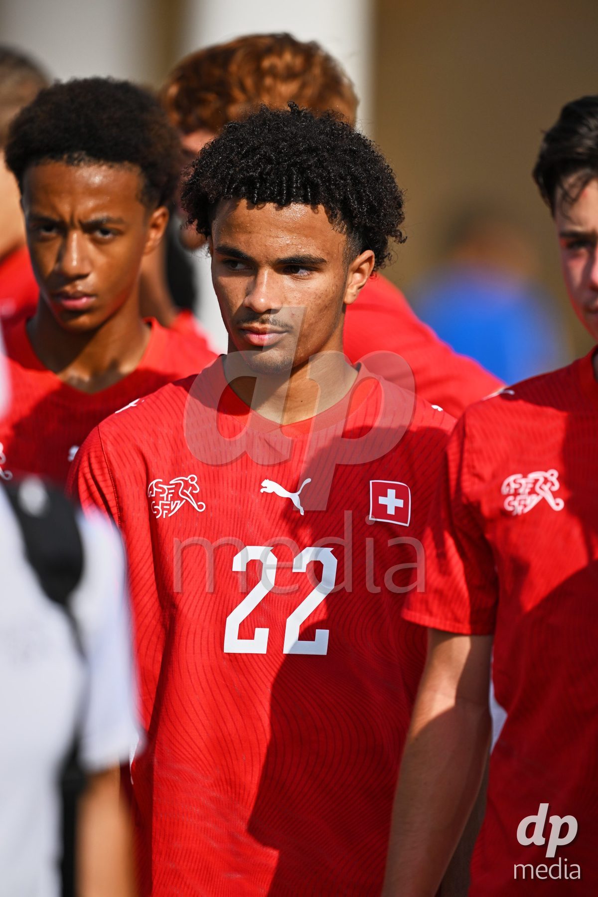 OLIVA NOVA, SPAIN - SEPTEMBER 28: Nolaan Stifani of Switzerland during the International Friendly match between Switzerland U17 and Sweden U17 at Oliva Nova Sports Center on September 28, 2026 in Oliva Nova, Spain.