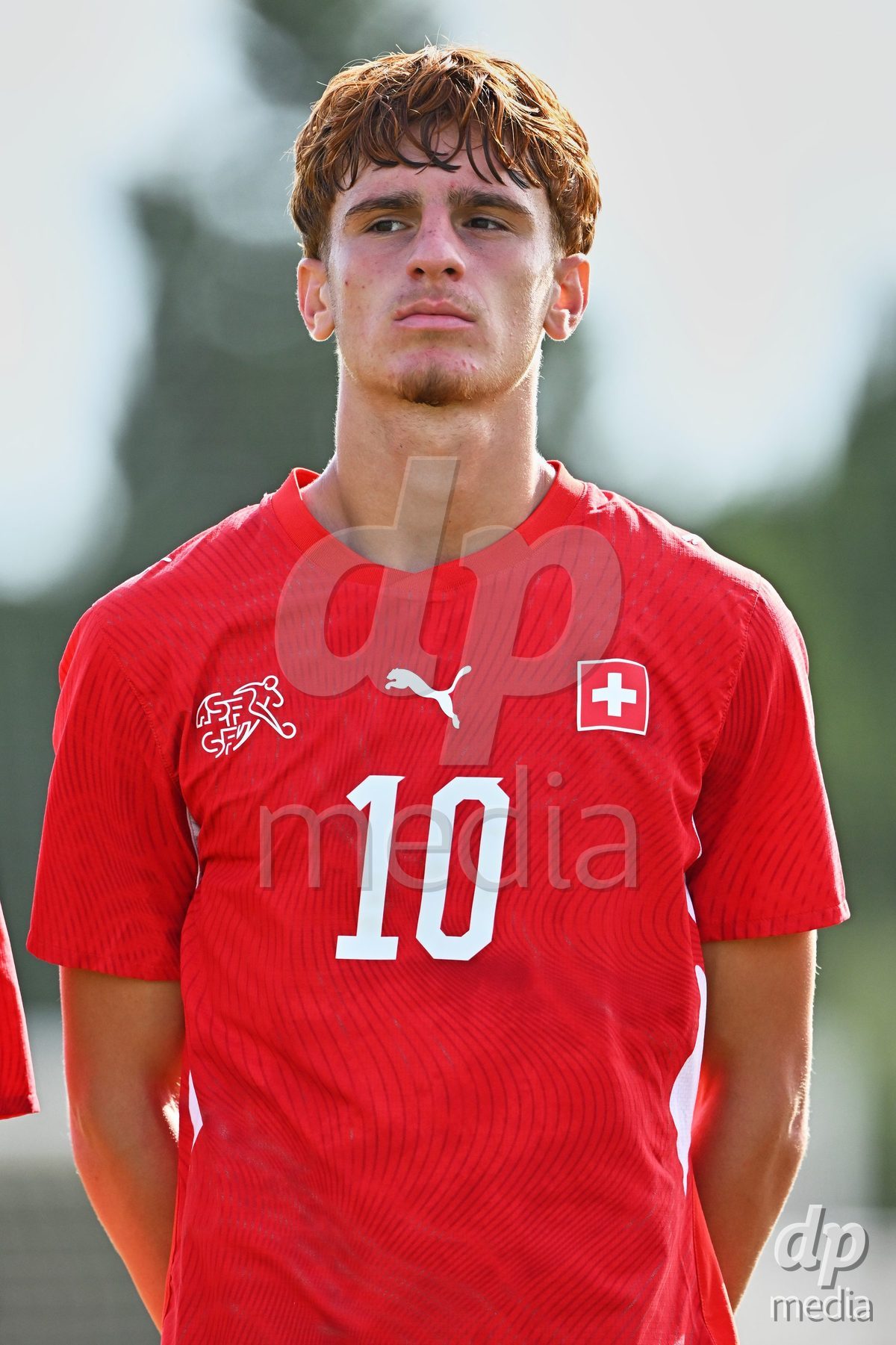 OLIVA NOVA, SPAIN - SEPTEMBER 28: Eron Kele of Switzerland during the International Friendly match between Switzerland U17 and Sweden U17 at Oliva Nova Sports Center on September 28, 2026 in Oliva Nova, Spain.