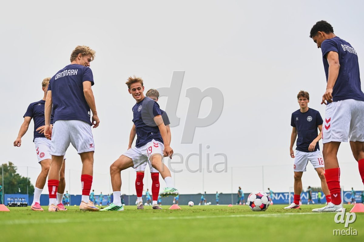 SAN PEDRO DEL PINATAR, SPAIN - SEPTEMBER 28: The International Friendly match between Denmark U20 and Brazil U20 at Pinatar Arena on September 28, 2026 in San Pedro del Pinatar, Spain.