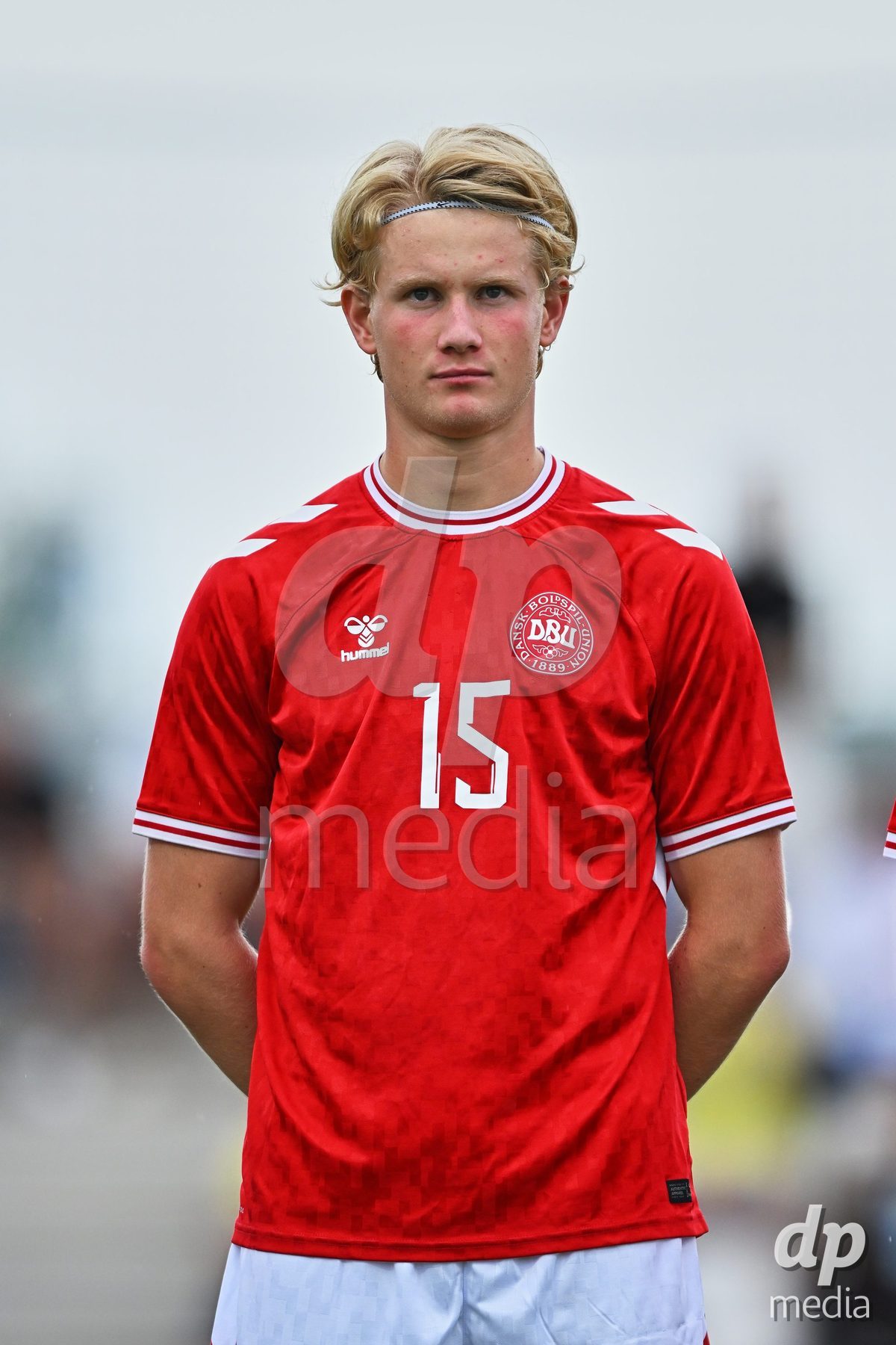 SAN PEDRO DEL PINATAR, SPAIN - SEPTEMBER 28: Marcus Walker of Denmark during the International Friendly match between Denmark U20 and Brazil U20 at Pinatar Arena on September 28, 2026 in San Pedro del Pinatar, Spain.