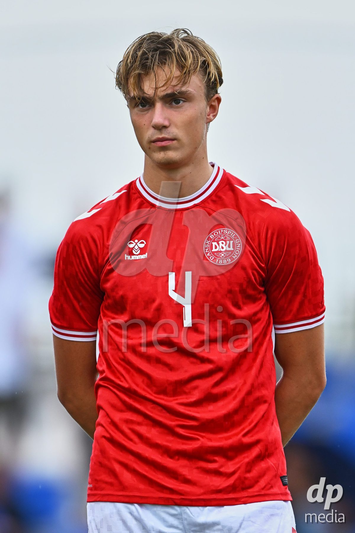 SAN PEDRO DEL PINATAR, SPAIN - SEPTEMBER 28: Noah Markmann of Denmark during the International Friendly match between Denmark U20 and Brazil U20 at Pinatar Arena on September 28, 2026 in San Pedro del Pinatar, Spain.