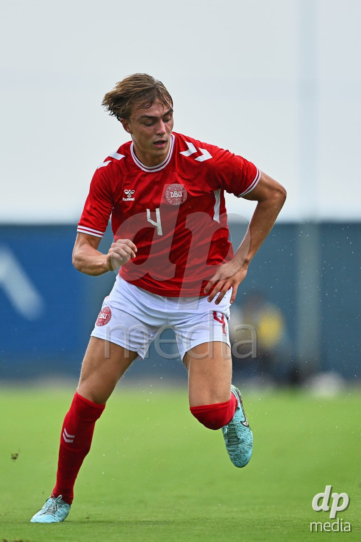 SAN PEDRO DEL PINATAR, SPAIN - SEPTEMBER 28: Noah Markmann of Denmark during the International Friendly match between Denmark U20 and Brazil U20 at Pinatar Arena on September 28, 2026 in San Pedro del Pinatar, Spain.