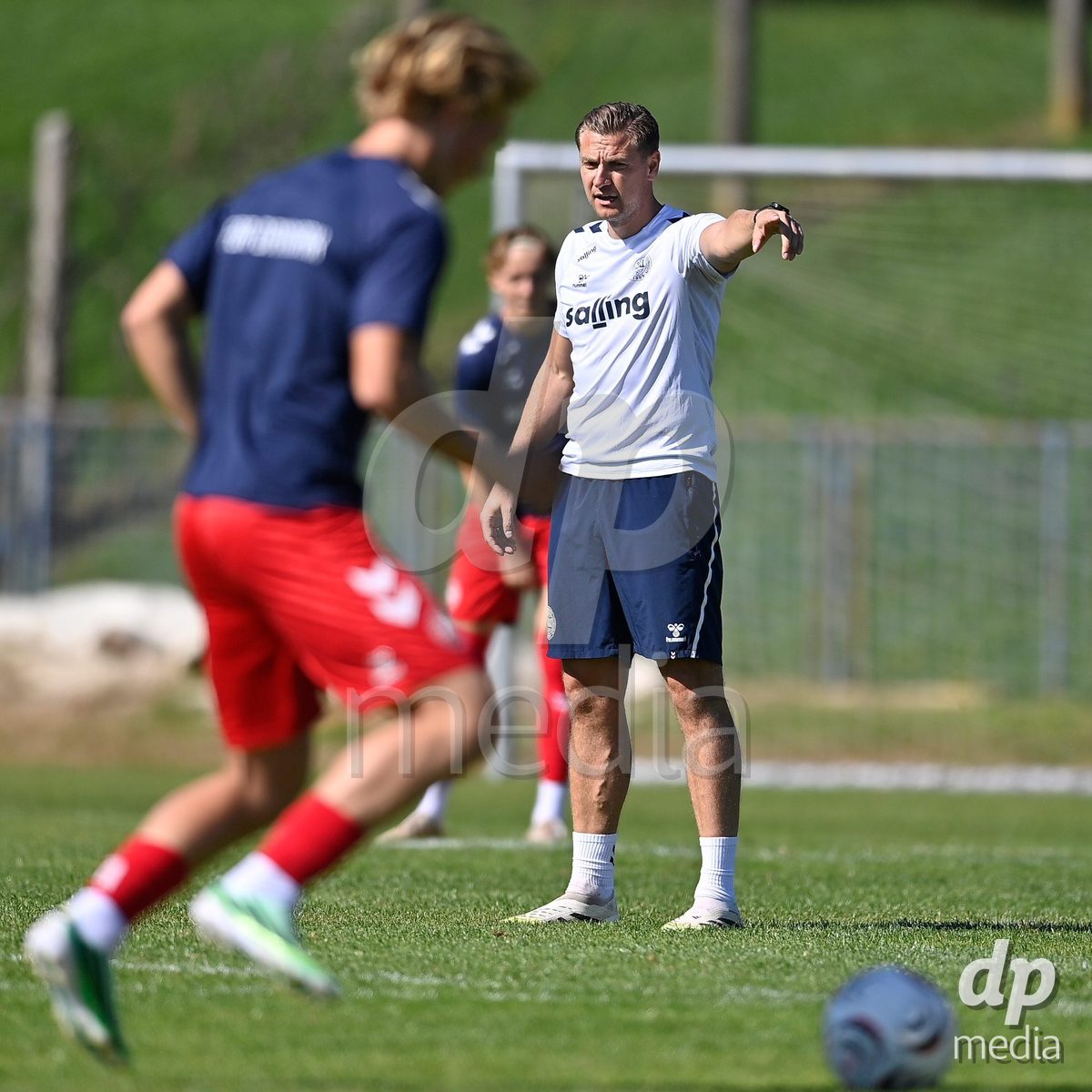 SAMOBOR, CROATIA - SEPTEMBER 29: Staff of Denmark during the International Friendly match between Denmark U18 and Italy U18 on September 29, 2026 in Samobor, Croatia. Photo: Igor Soban/Pixsell / DP Media
