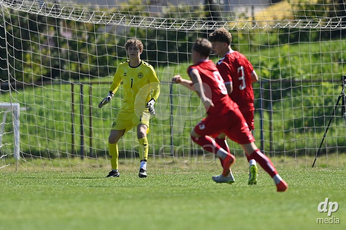 SAMOBOR, CROATIA - SEPTEMBER 29: Villads Hother Bertelsen of Denmark during the International Friendly match between Denmark U18 and Italy U18 on September 29, 2026 in Samobor, Croatia. Photo: Igor Soban/Pixsell / DP Media