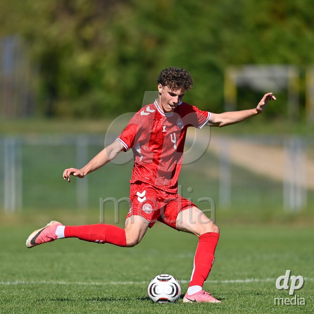 SAMOBOR, CROATIA - SEPTEMBER 29: Raphael Canut Pedersen of Denmark during the International Friendly match between Denmark U18 and Italy U18 on September 29, 2026 in Samobor, Croatia. Photo: Igor Soban/Pixsell / DP Media