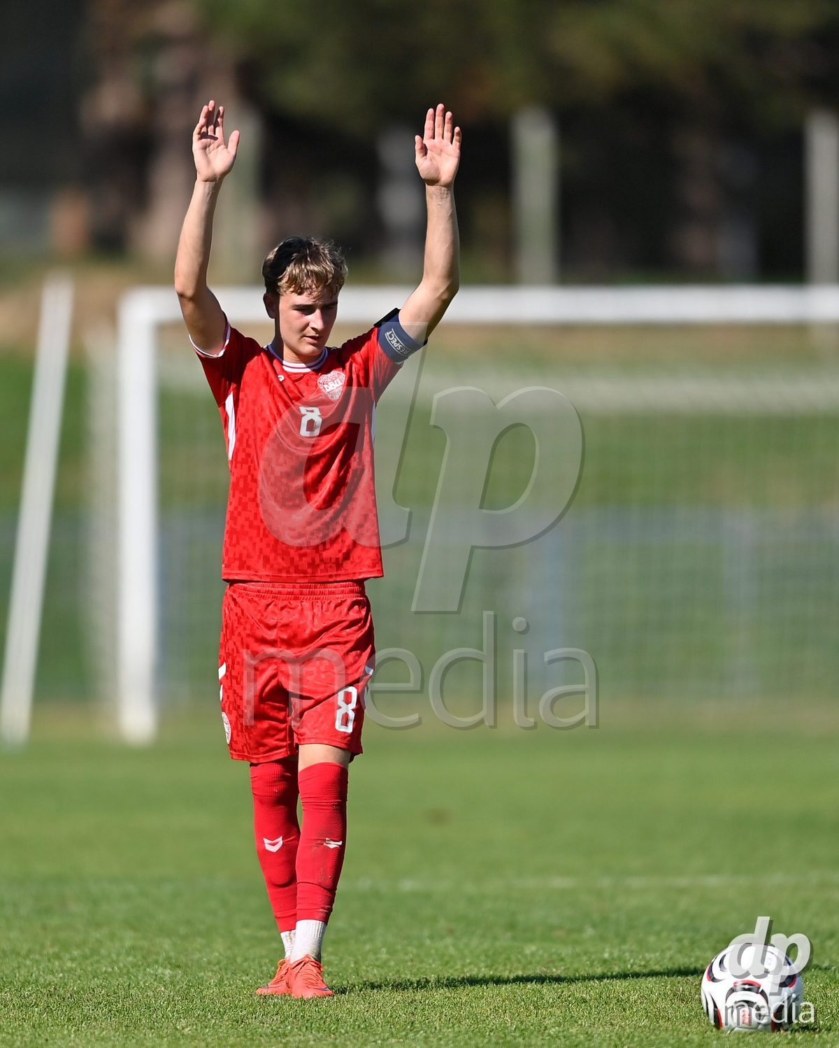 SAMOBOR, CROATIA - SEPTEMBER 29: Frederik Vestergaard of Denmark during the International Friendly match between Denmark U18 and Italy U18 on September 29, 2026 in Samobor, Croatia. Photo: Igor Soban/Pixsell / DP Media