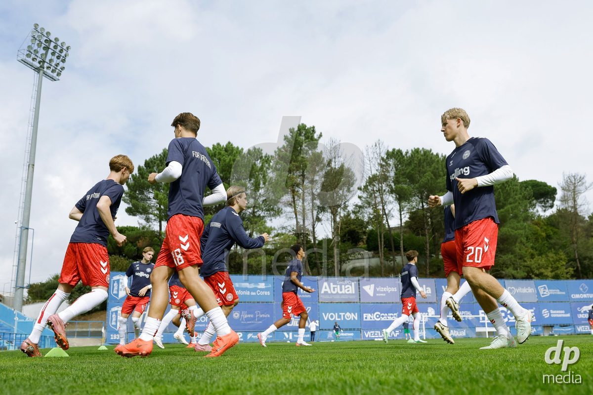 VIZELA, PORTUGAL - SEPTEMBER 30: during the International Friendly match between Denmark U19 and Austria U19 at Estadio FC Vizela on September 30, 2026 in Vizela, Portugal