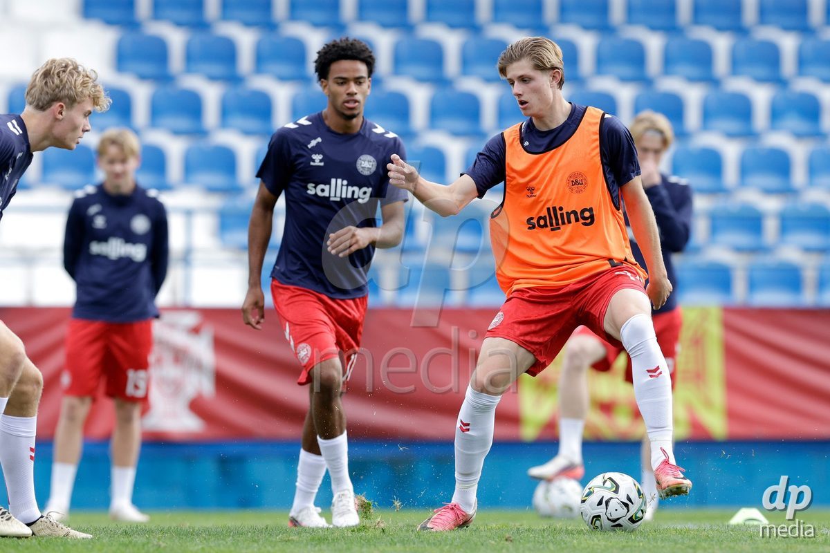 VIZELA, PORTUGAL - SEPTEMBER 30: during the International Friendly match between Denmark U19 and Austria U19 at Estadio FC Vizela on September 30, 2026 in Vizela, Portugal
