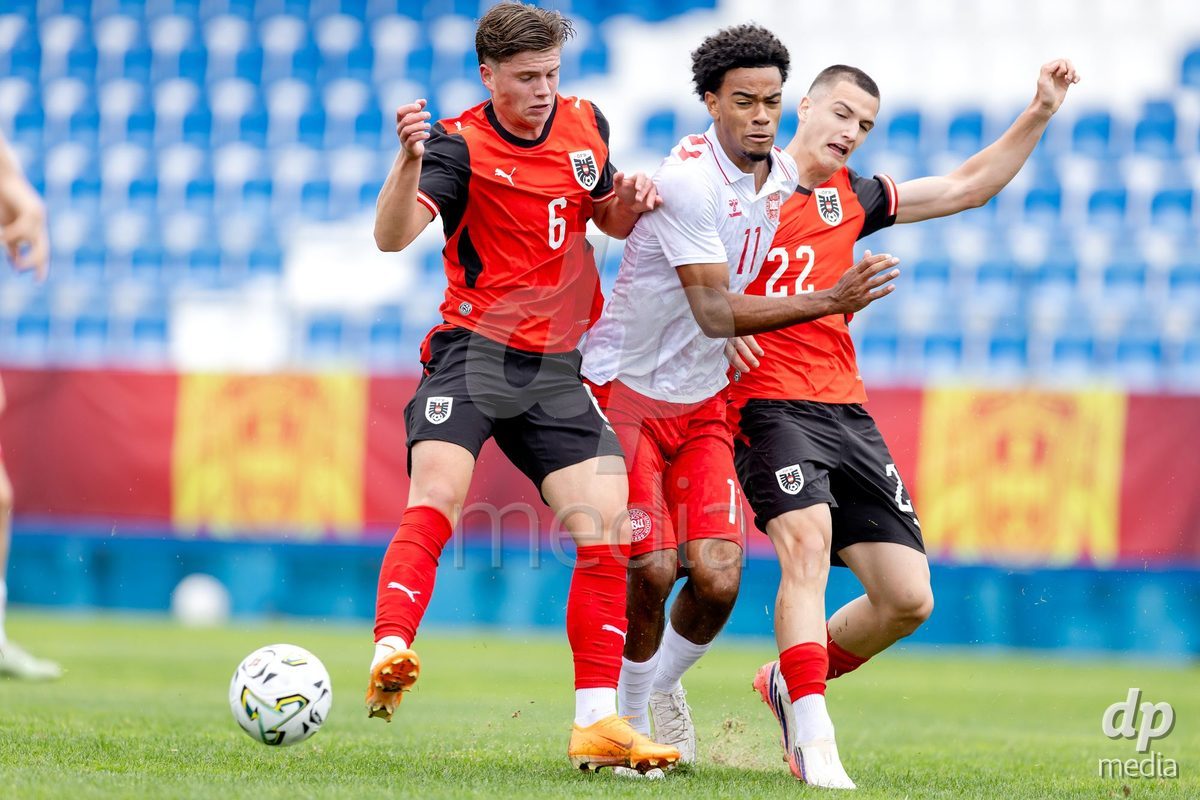 VIZELA, PORTUGAL - SEPTEMBER 30: during the International Friendly match between Denmark U19 and Austria U19 at Estadio FC Vizela on September 30, 2026 in Vizela, Portugal