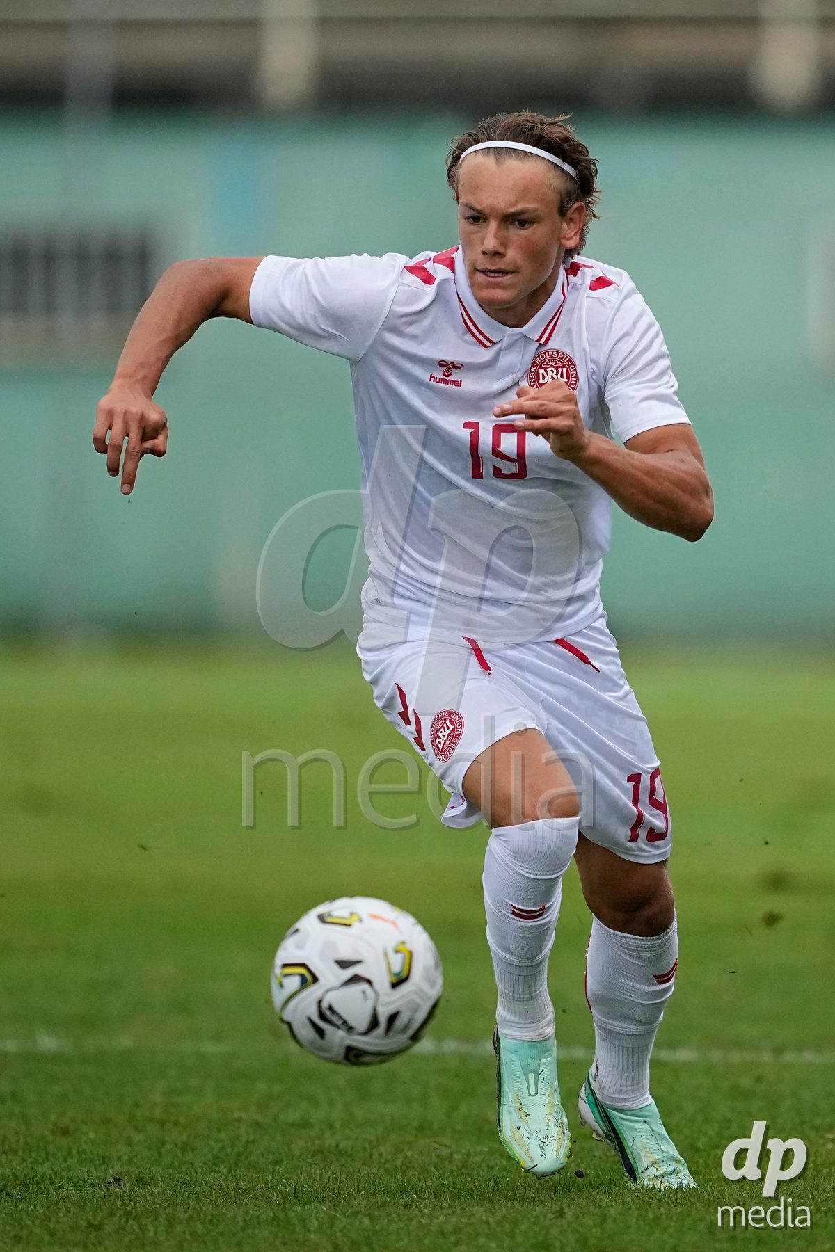 MEALHADA, PORTUGAL - SEPTEMBER 30: Felix Gothler of Denmark during the International Friendly match between Denmark U17 and Qatar U17 at Estadio Municipal Dr. Americo Couto on September 30, 2026 in Mealhada, Portugal.