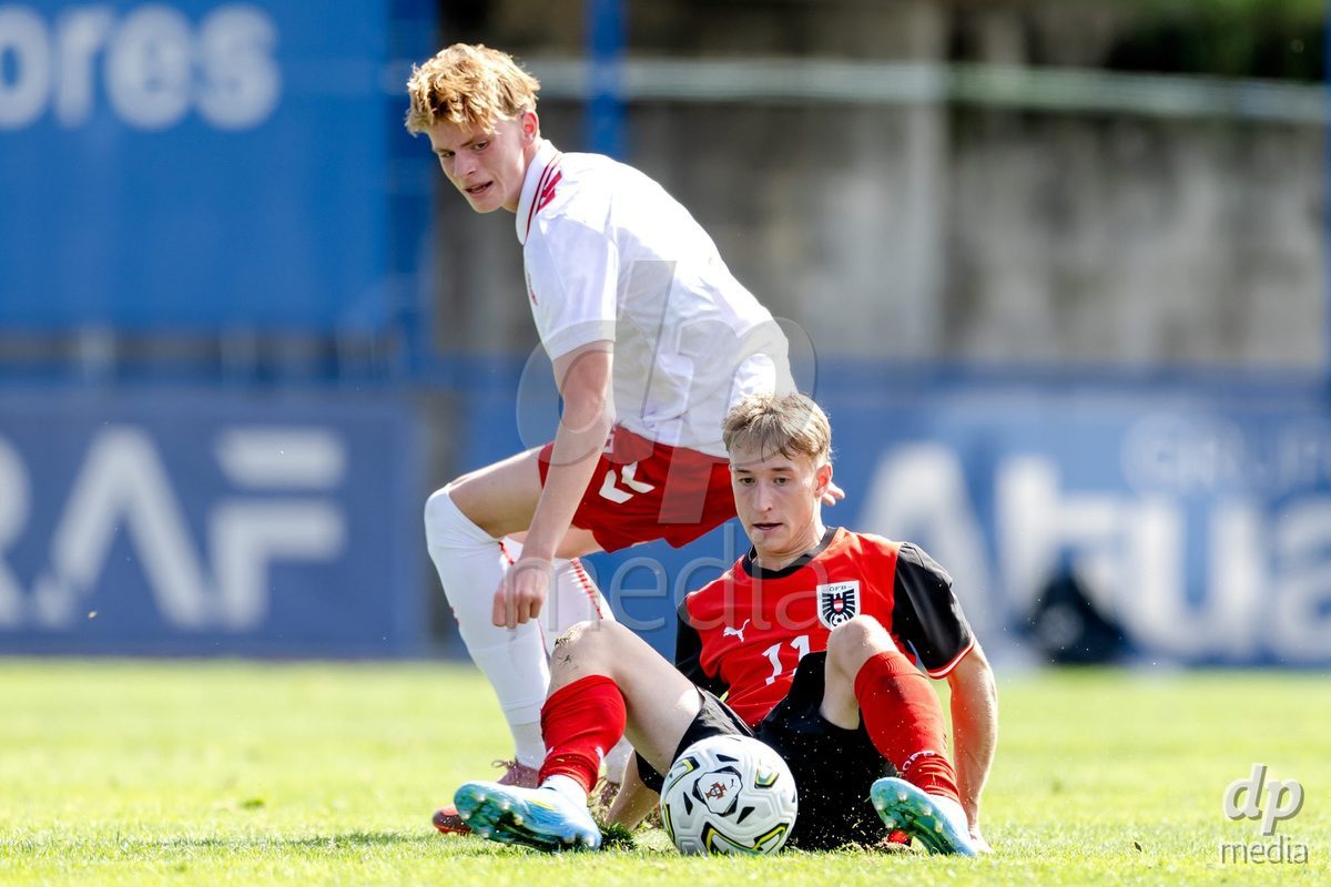 VIZELA, PORTUGAL - SEPTEMBER 30: during the International Friendly match between Denmark U19 and Austria U19 at Estadio FC Vizela on September 30, 2026 in Vizela, Portugal