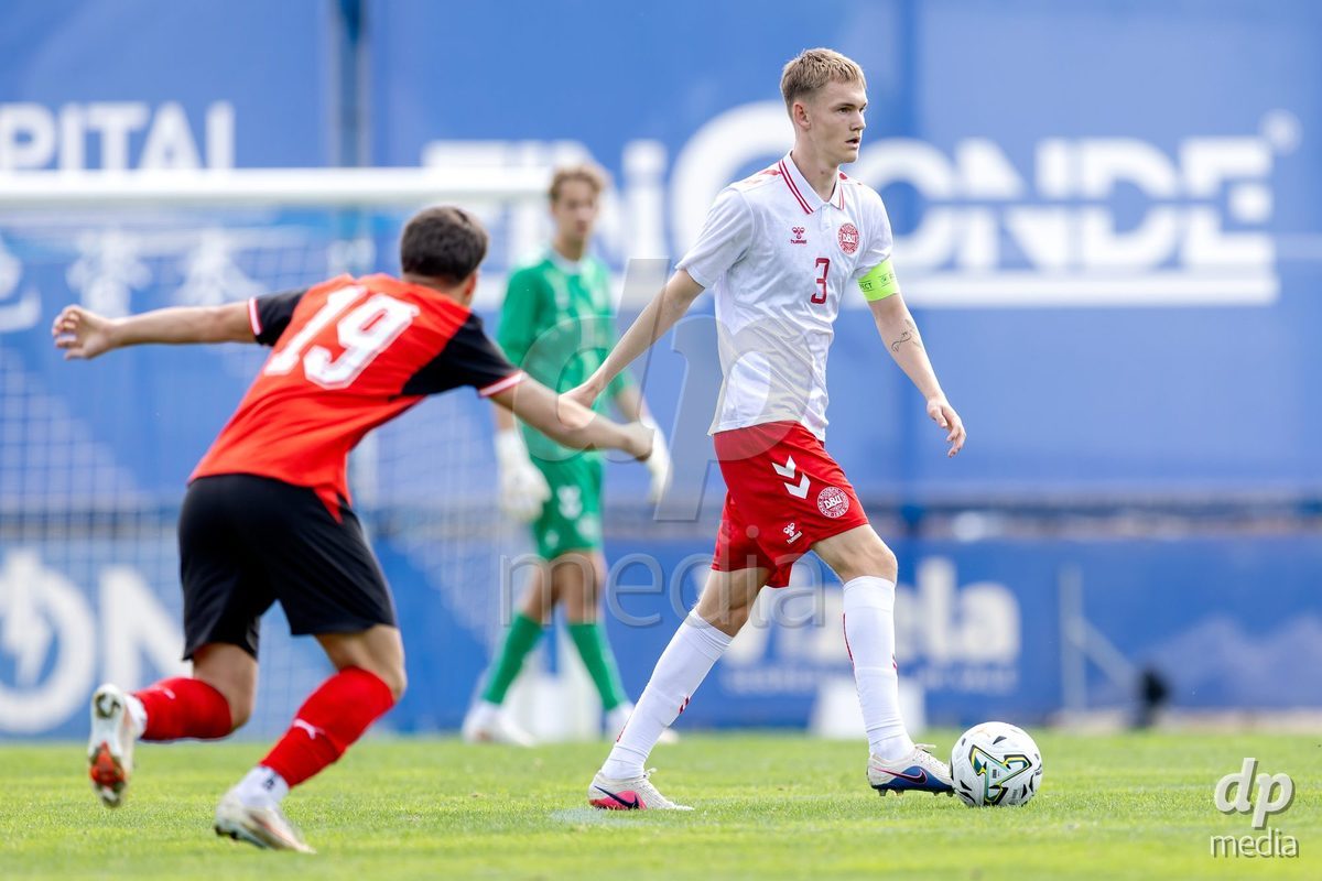 VIZELA, PORTUGAL - SEPTEMBER 30: Villads Rutkjaer of Denmark U19 during the International Friendly match between Denmark U19 and Austria U19 at Estadio FC Vizela on September 30, 2026 in Vizela, Portugal